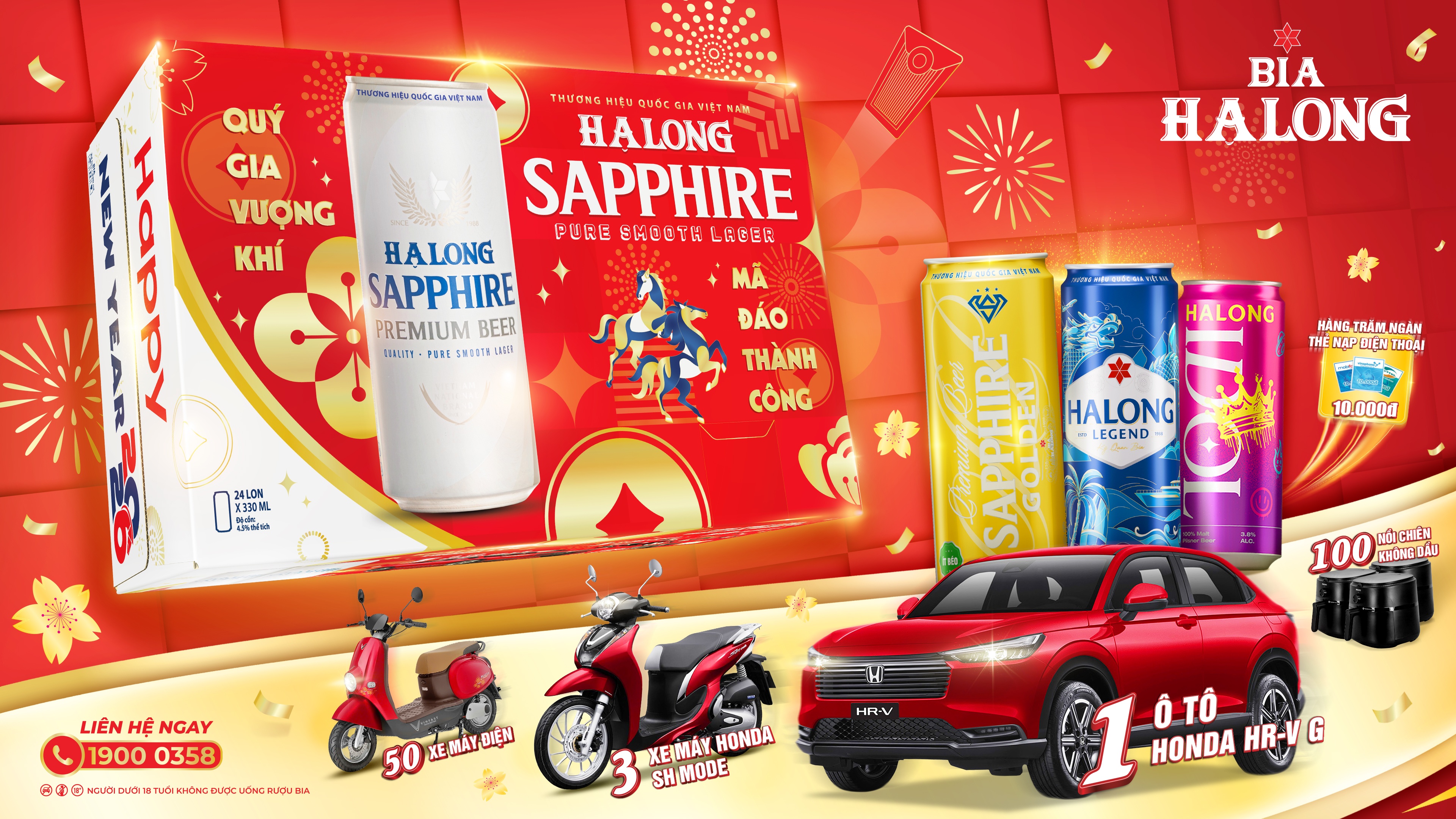 Bia Ha Long - mon qua cho mua Tet tron ven hinh anh