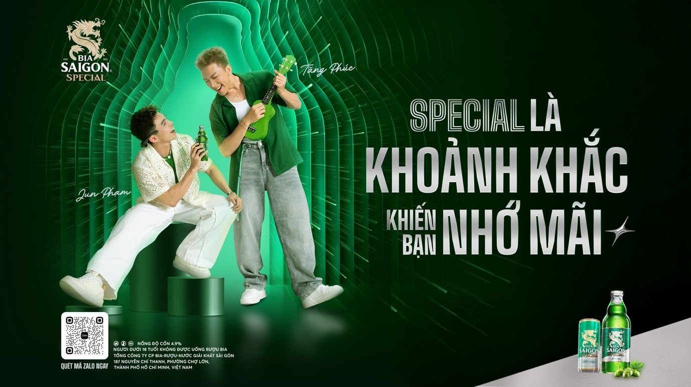 Bien khoanh khac doi thuong thanh giai dieu cung Bia Saigon Special hinh anh