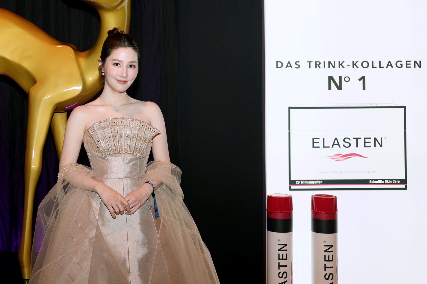 Diem My 9X dai dien Viet Nam tham du Bambi Awards 2025 cung Elasten hinh anh