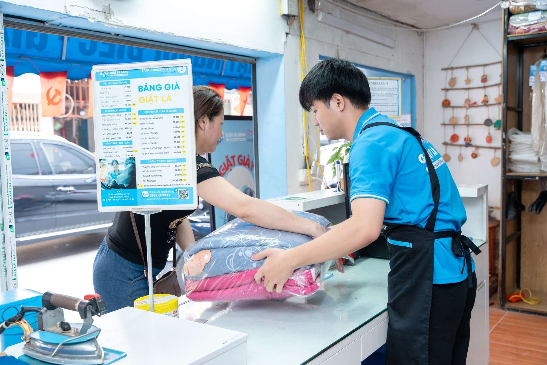 Giat La Sang - tiem cua nhung nguoi thinh lang hinh anh