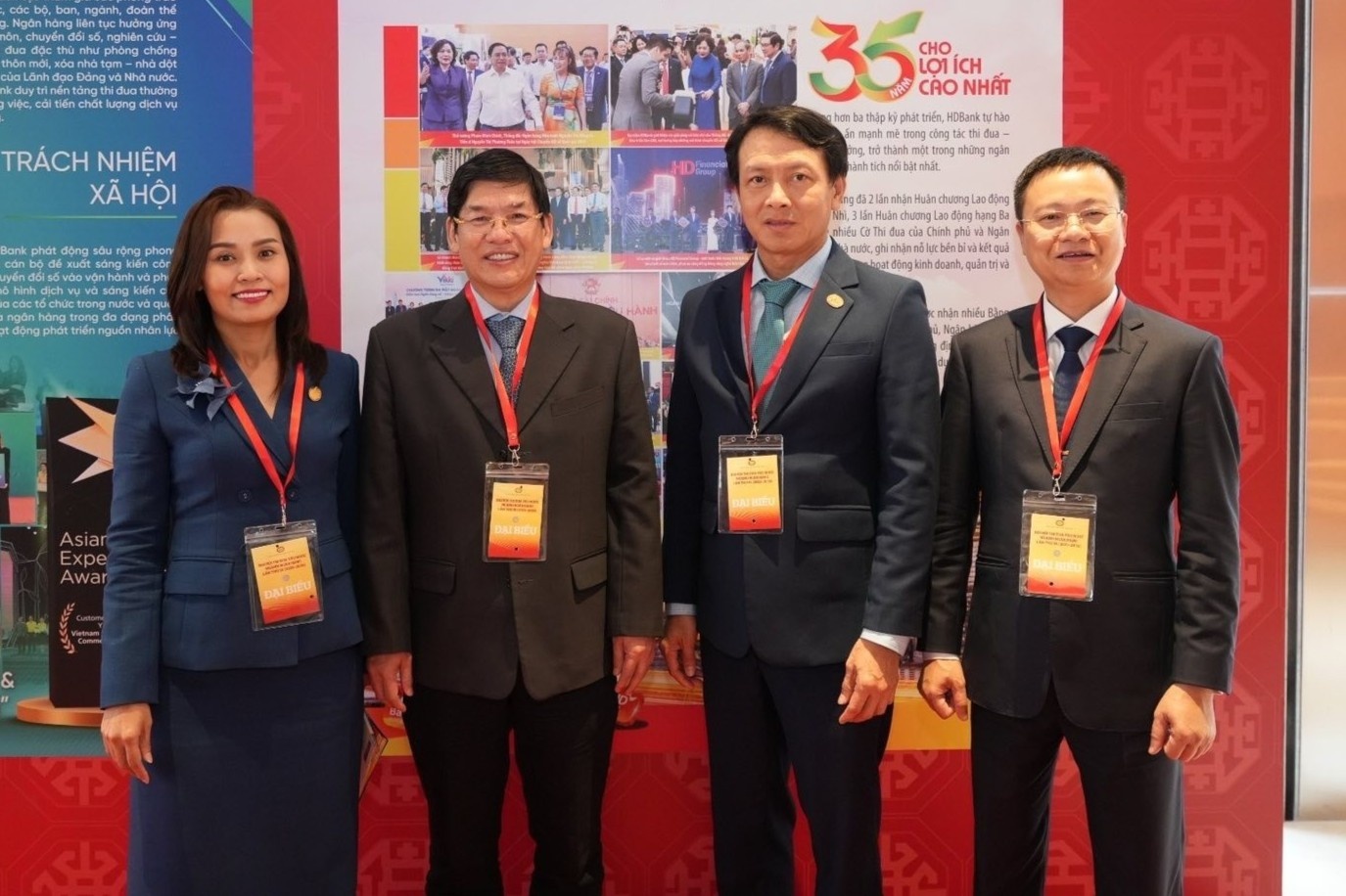 HDBank tham du dai hoi thi dua yeu nuoc nganh ngan hang hinh anh