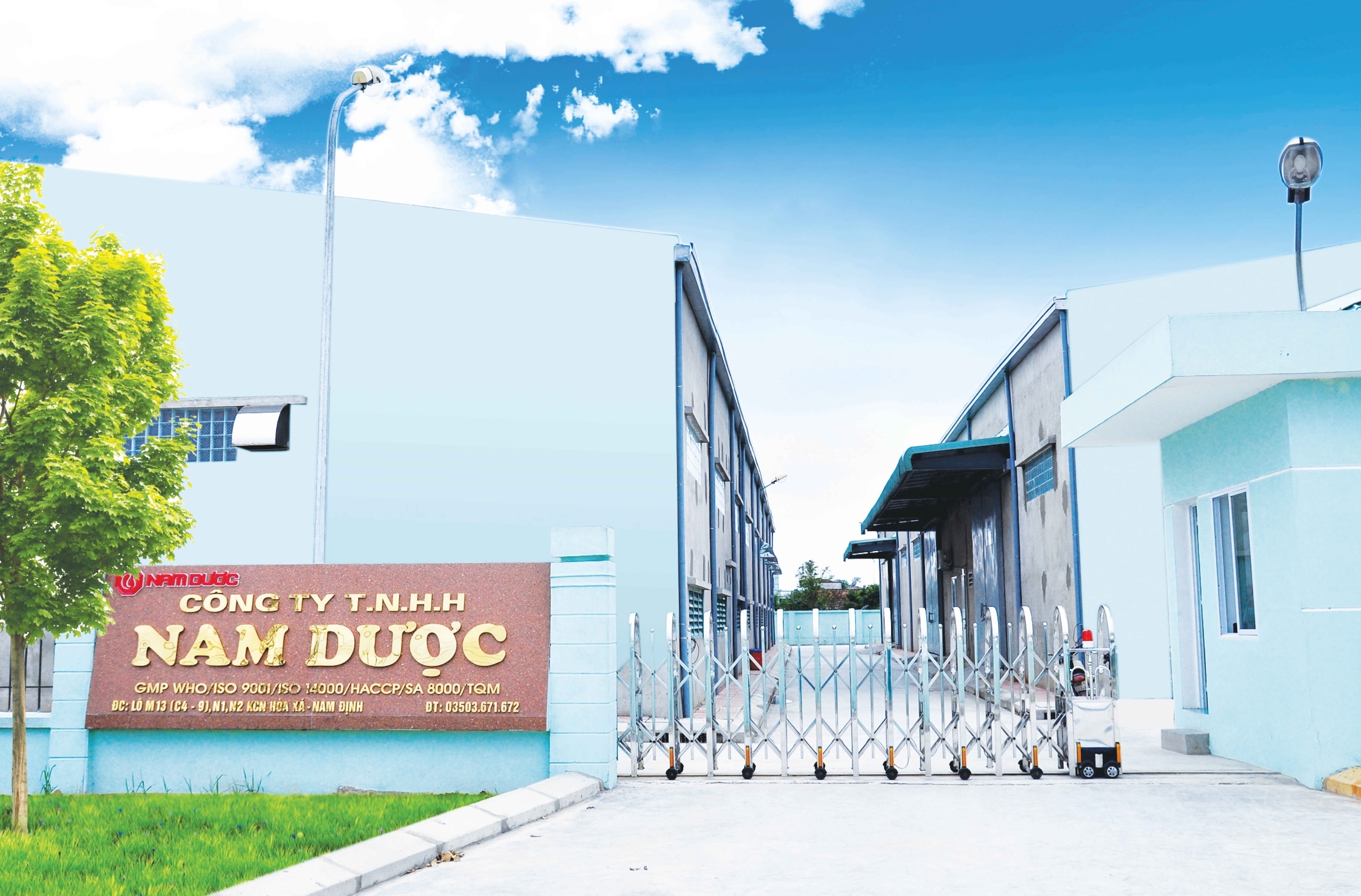 Diem dac biet cua nha may Nam Duoc dat chuan GMP - WHO hinh anh