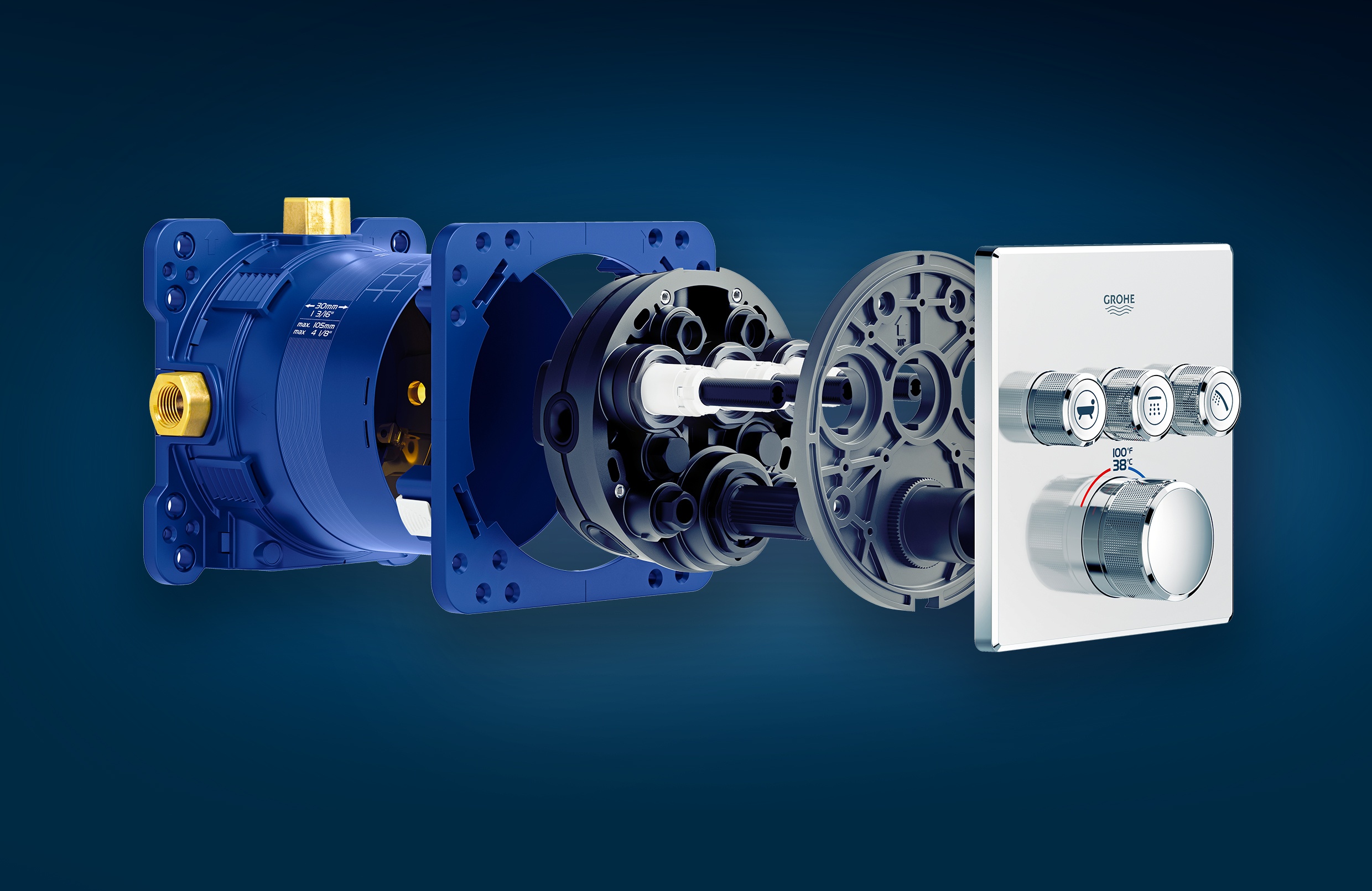 Cham den niem vui thuan khiet cung Grohe Aqua Intelligence hinh anh