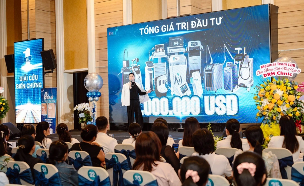 DRH Clinic ‘cuu’ hang nghin ca da bien chung do my pham kem chat luong hinh anh