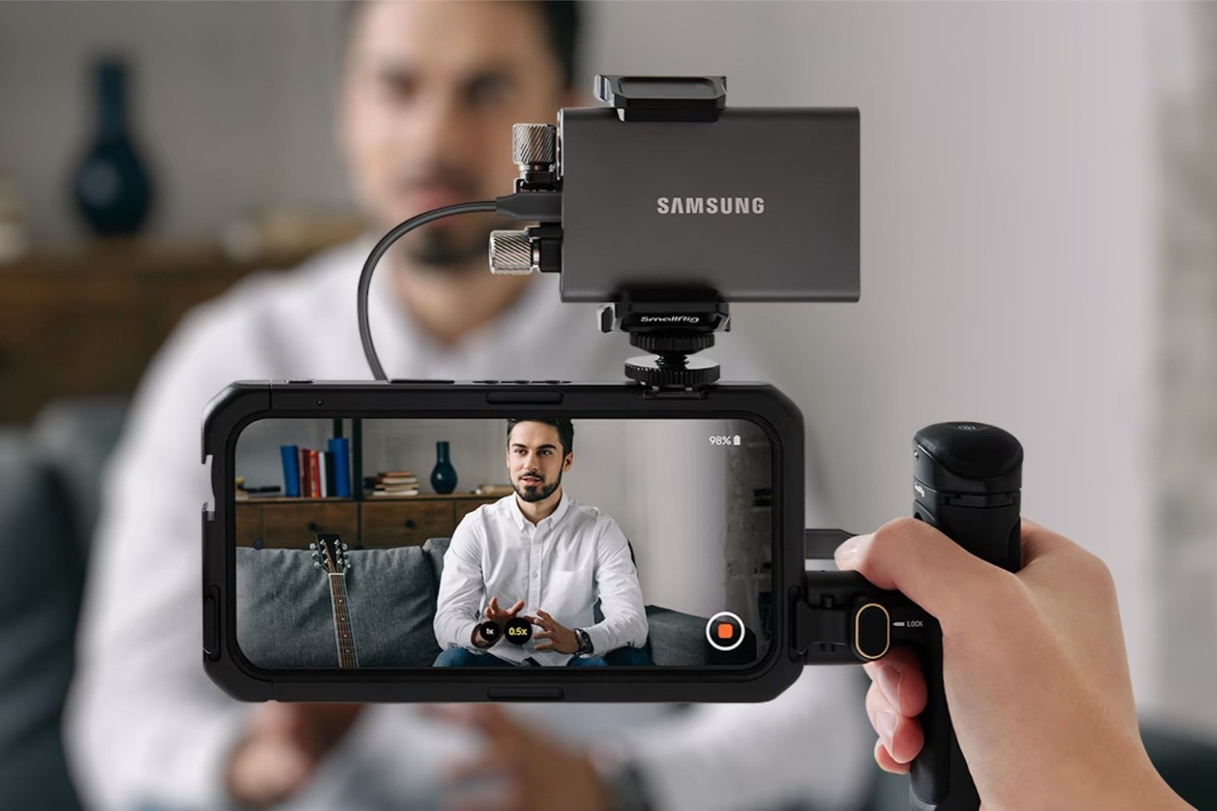 Samsung Portable SSD tai dinh nghia khai niem o cung ly tuong hinh anh