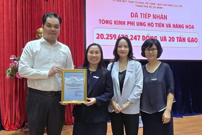 Chagee Viet Nam chung tay ho tro nguoi dan khac phuc hau qua bao lu hinh anh