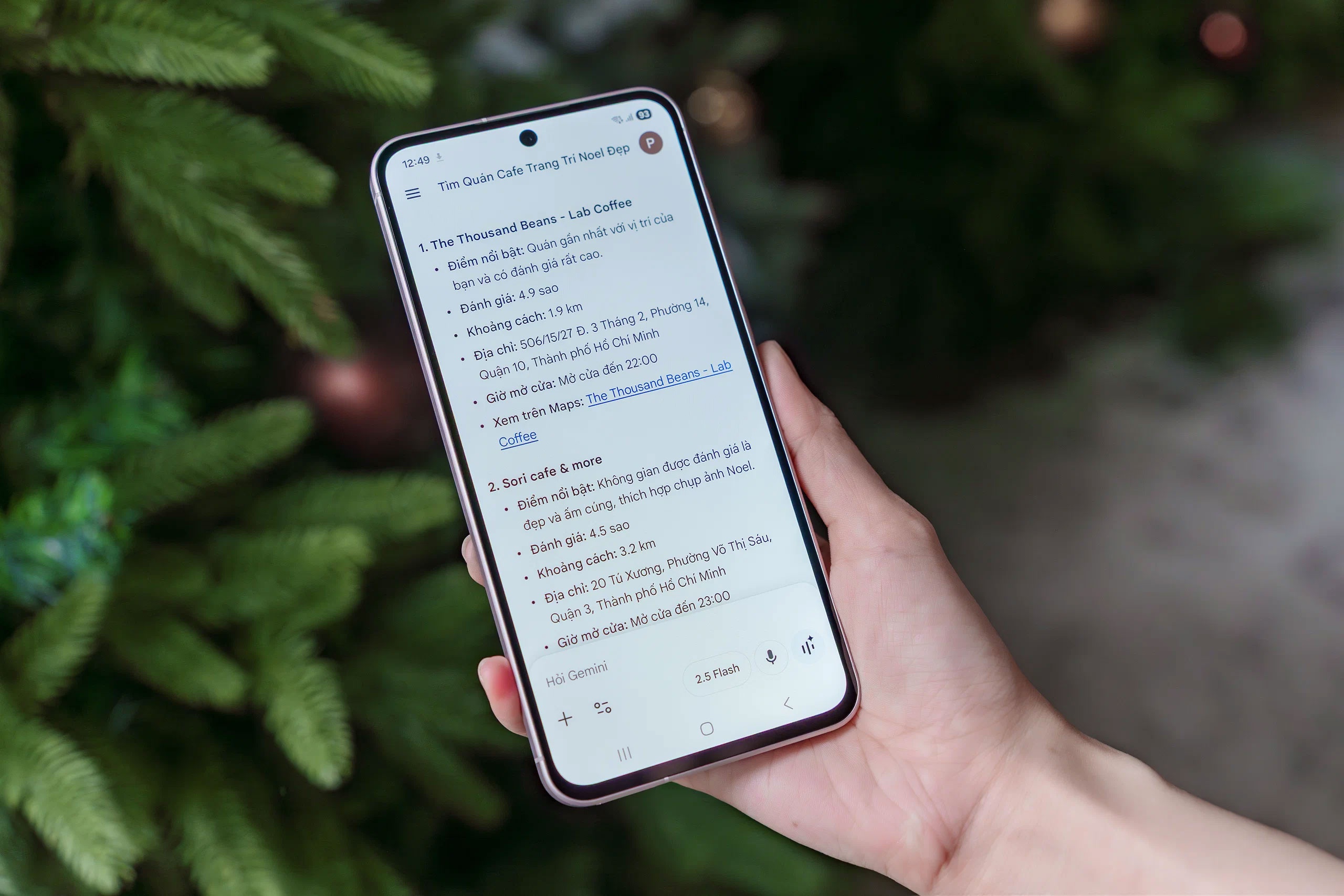 រូបថតផ្ទាល់របស់ Gemini លេខ 1 Gemini Live anh 1