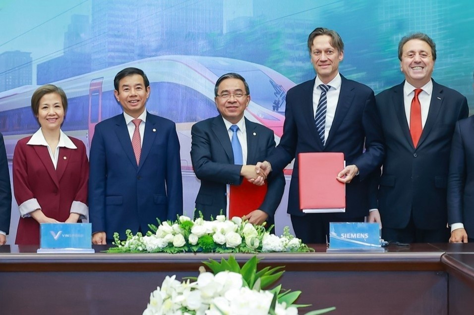 VinSpeed va Siemens Mobility ky hop tac ve duong sat toc do cao hinh anh