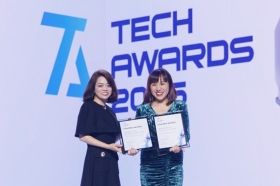 Amway chinh phuc Tech Awards 2025 bang cong nghe vi nhan sinh hinh anh