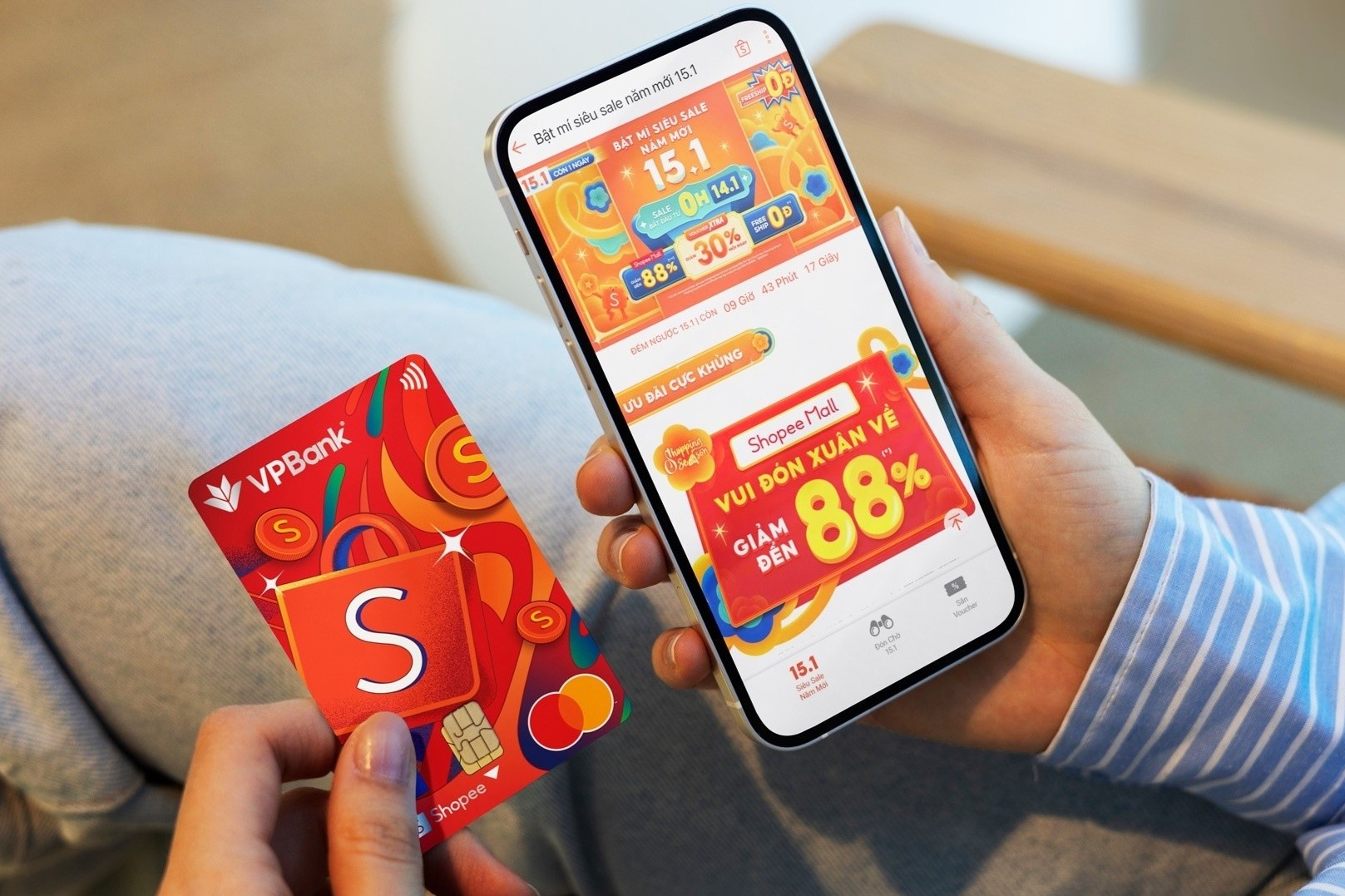 So hoa the tin dung: 10 phut mo, hoan tien 12%, mien lai 55 ngay hinh anh
