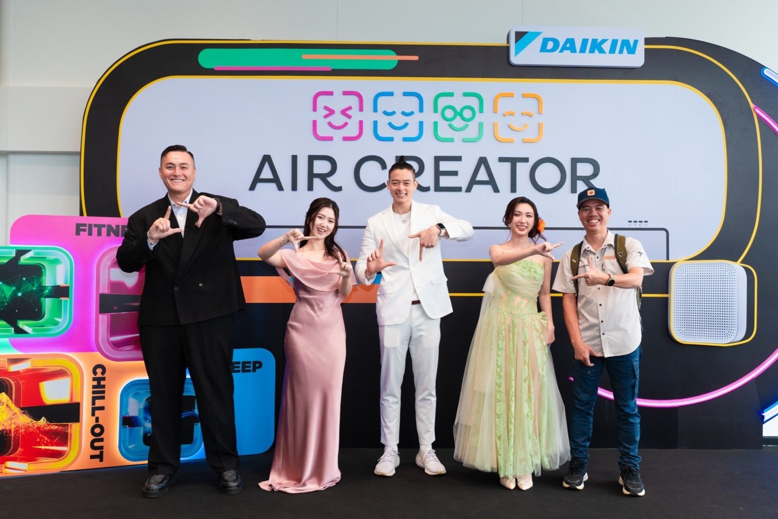 Tri Phan, Ha My cung dan KOL mo khoa 4 che do khong khi tu Daikin hinh anh