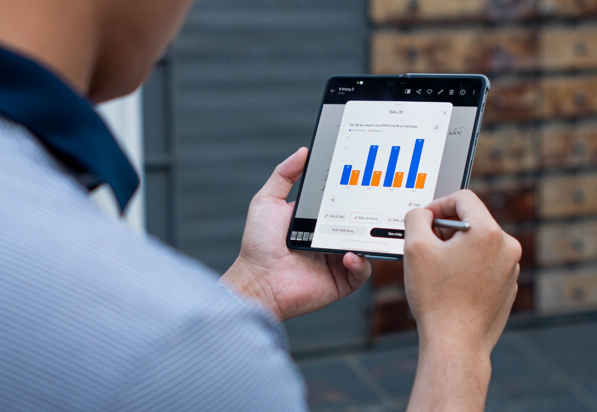 Oppo Find N6 lo dien voi man hinh khong nep gap va but AI? hinh anh