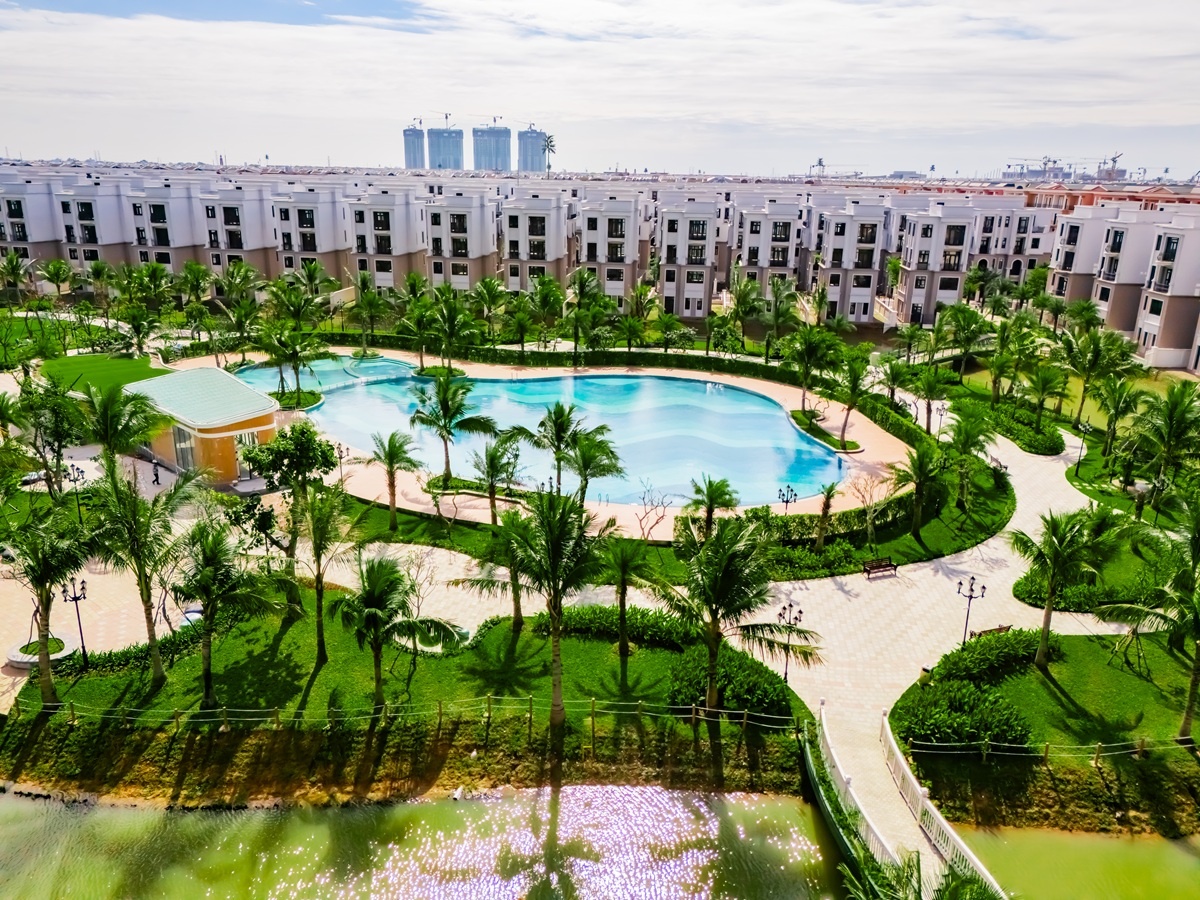 BST tien ich dac quyen dinh hinh chuan song hang sang tai Vinh Xanh hinh anh