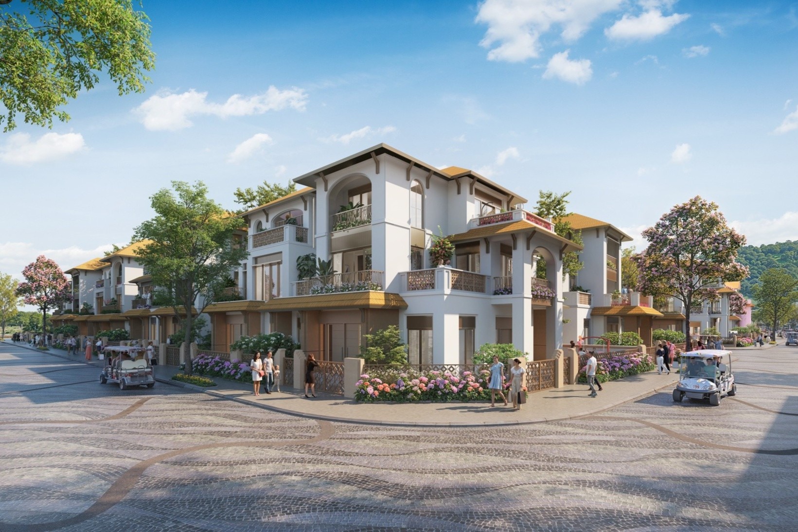 Giai ma di san Champa trong kien truc dao Nam Charmora City hinh anh