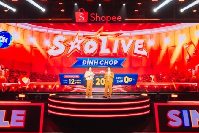 Shopee tien phong dua mua sam ket hop giai tri thanh xu huong cua TMDT hinh anh