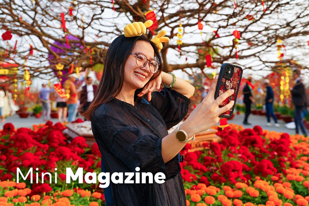 Check-in ban do Stamp Rally, nhan qua 'xin' o sieu Le hoi Xuan Can Gio hinh anh