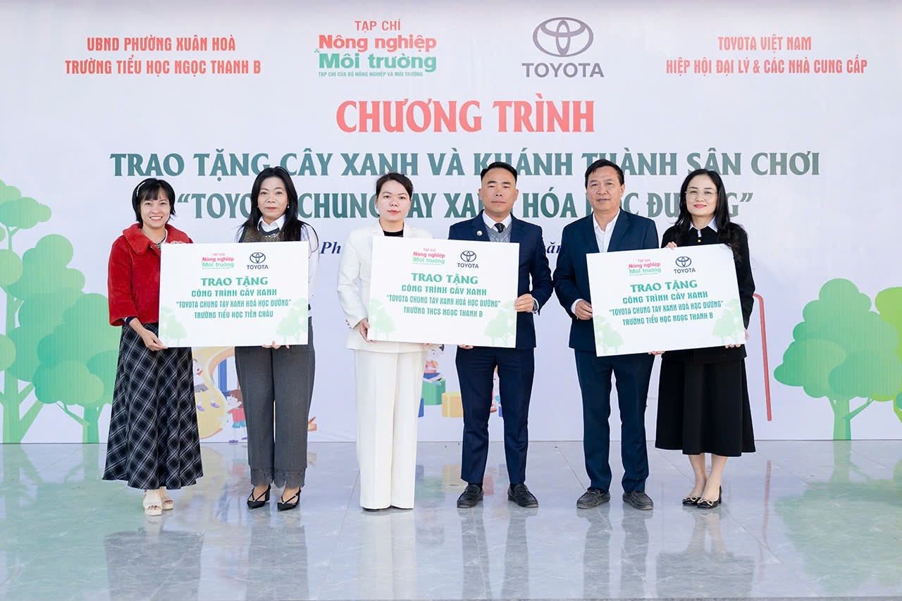 Toyota Viet Nam va hanh trinh 30 nam tiep noi nhip cau yeu thuong hinh anh