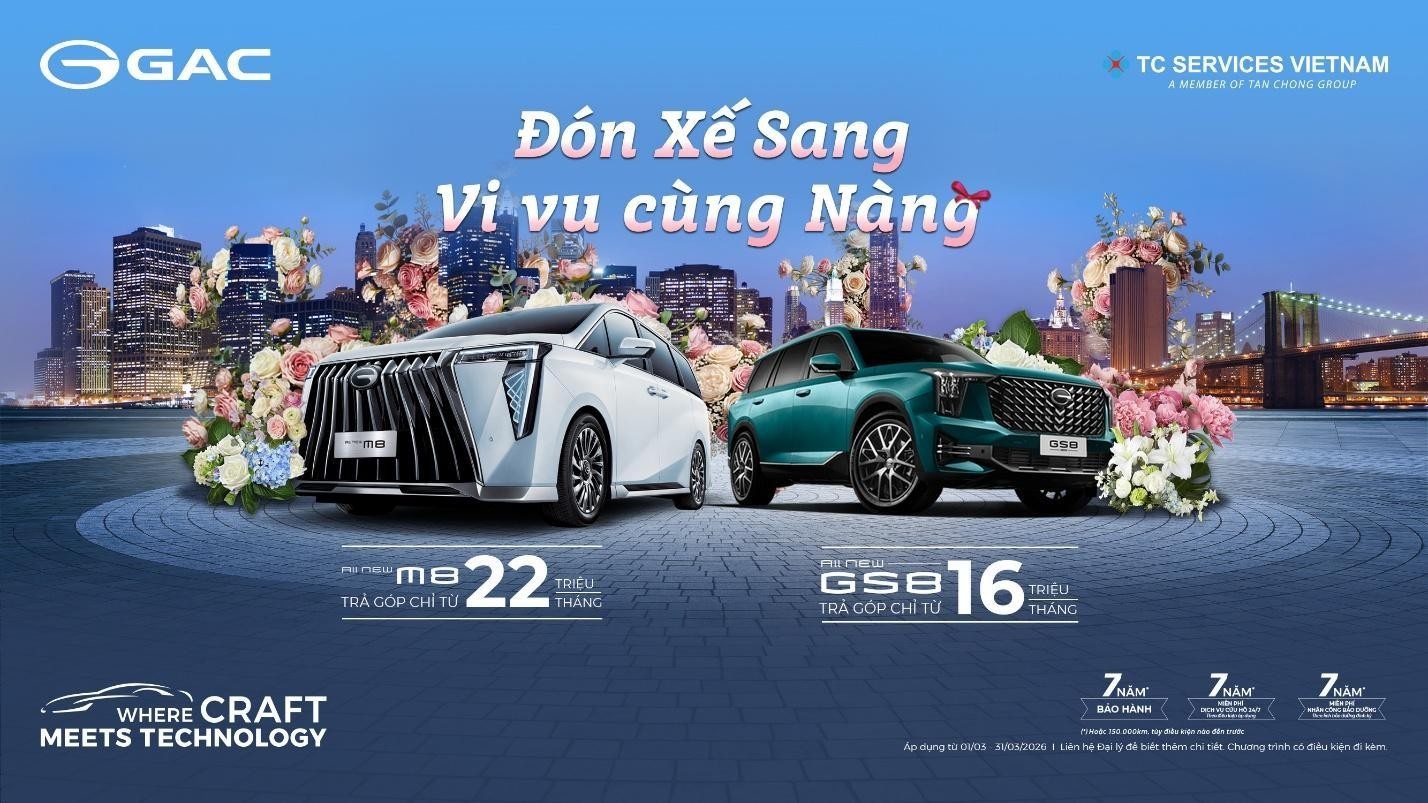 GAC Viet Nam trien khai chuong trinh uu dai dac biet trong thang 3 hinh anh