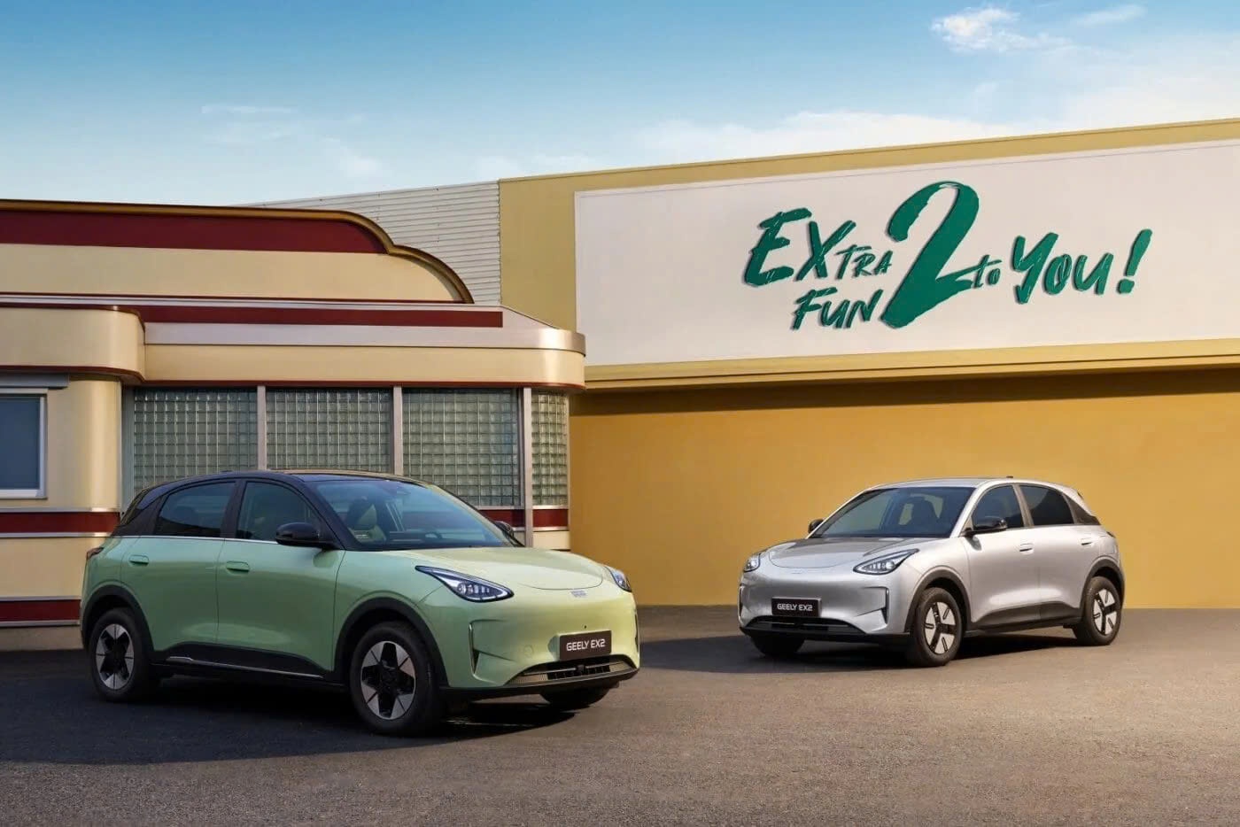 Geely EX2 kich thuoc hang A nhung khong gian, trang bi vuot phan khuc hinh anh