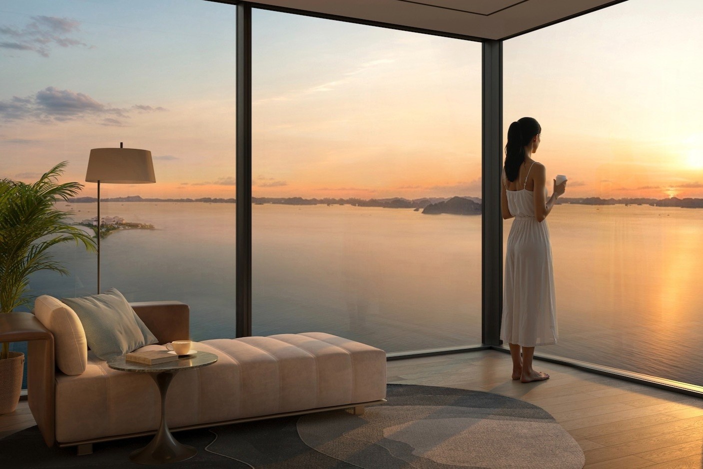 The Spotlight Collection o Aria Bay - can ho doc ban ben vinh di san hinh anh