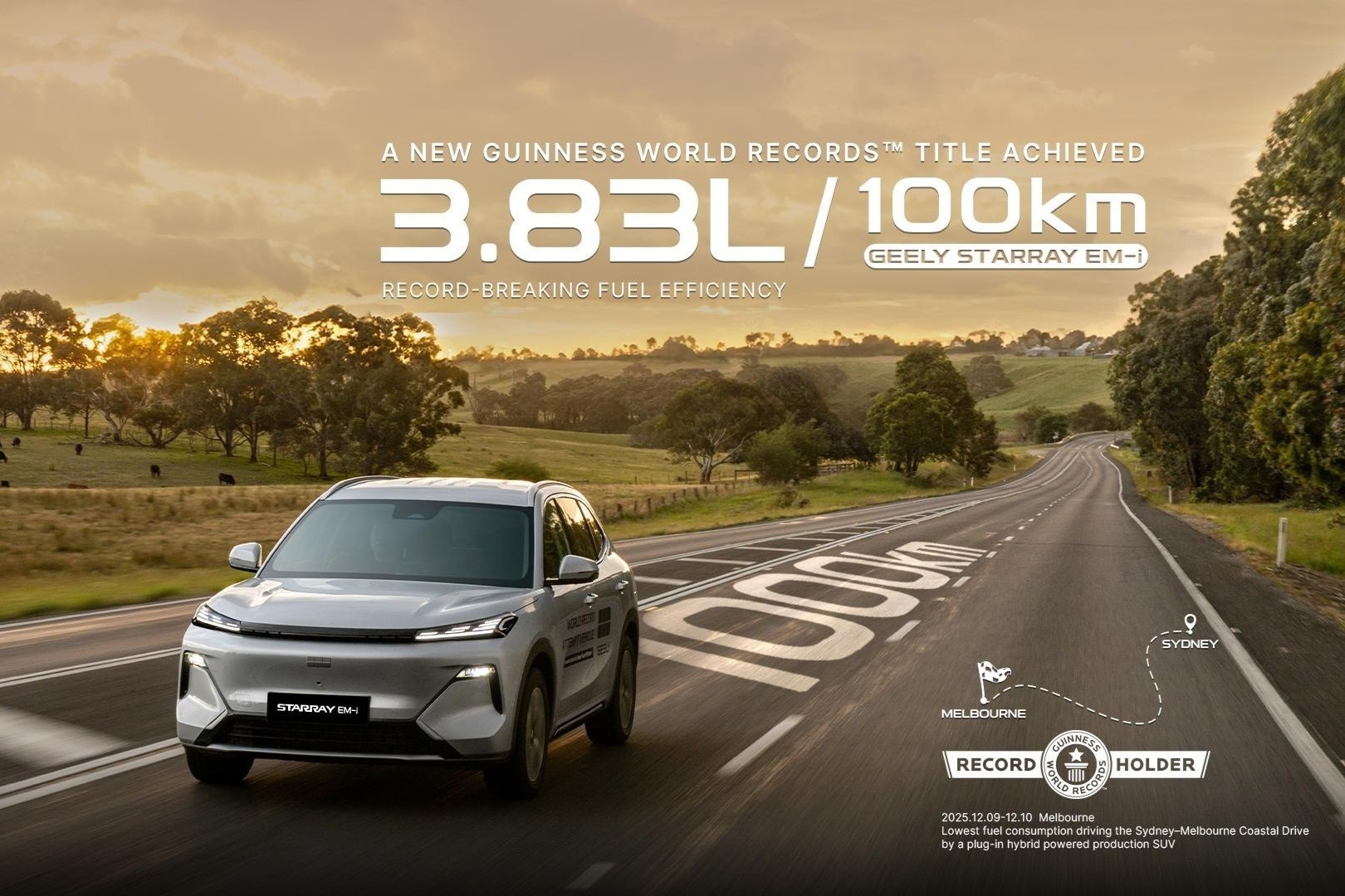 Geely EX5 EM-i: Mau SUV hybrid dat ky luc Guinness chot lich ra mat VN hinh anh