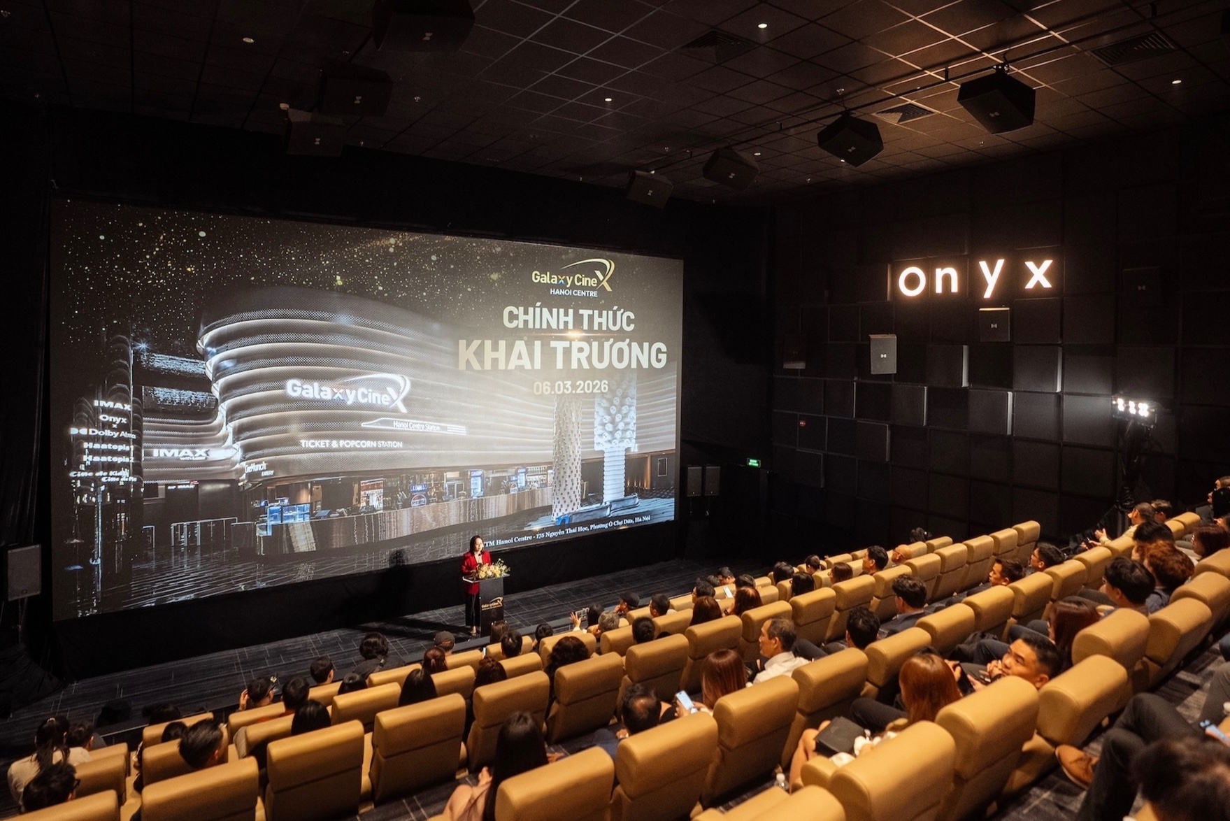 Phong chieu Samsung Onyx x Dolby Atmos o Galaxy CineX - Hanoi Centre hinh anh