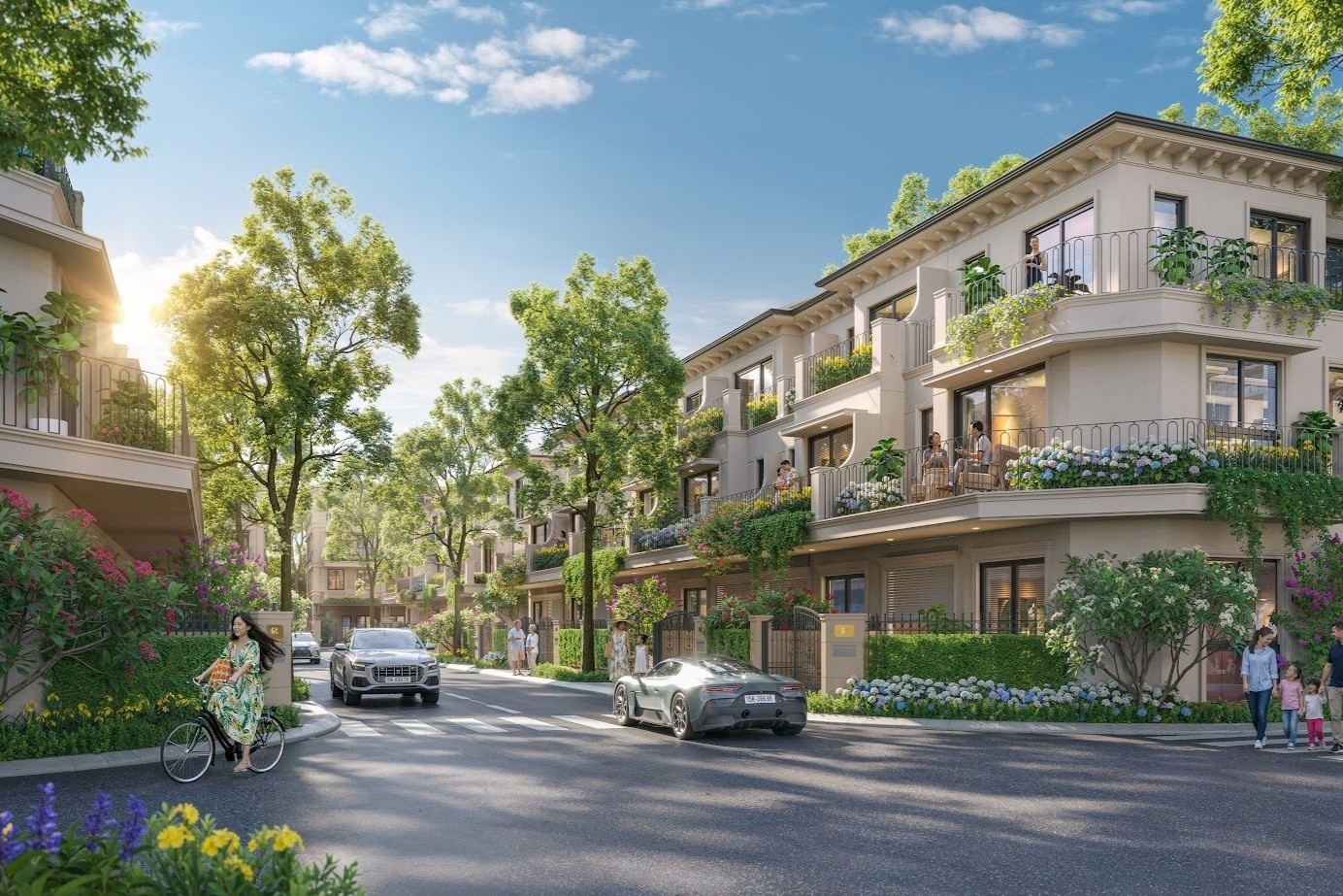 Sol Garden - khu do thi xanh phong cach Nam Au tai Thuy Nguyen hinh anh