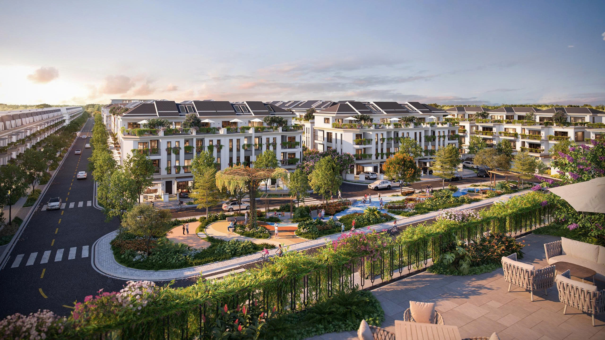 Salacia Villas huong loi tu bo ba ha tang quoc te phia dong TP.HCM hinh anh