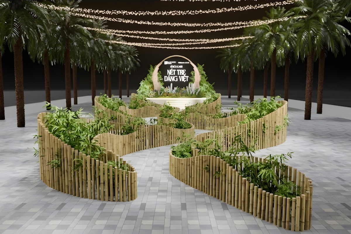 Diem hen trai nghiem le hoi ao dai tai Mizuki Park trong thang 4 hinh anh