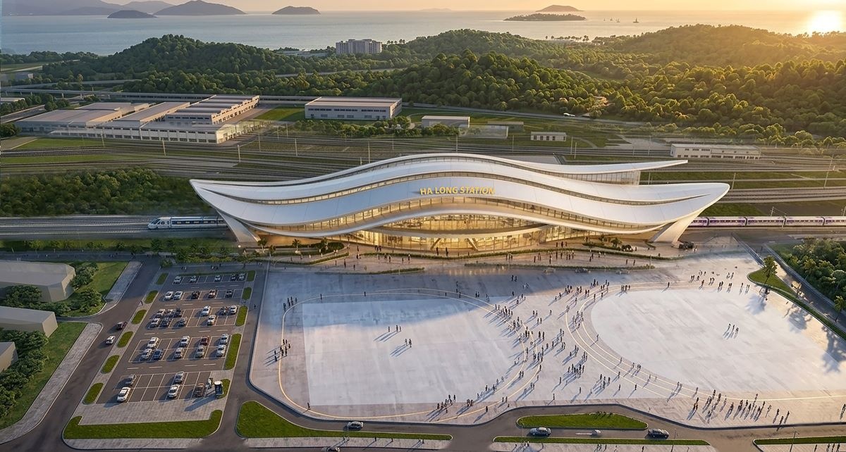 He lo hinh anh cua Ha Long Station tai Vinhomes Global Gate Ha Long hinh anh