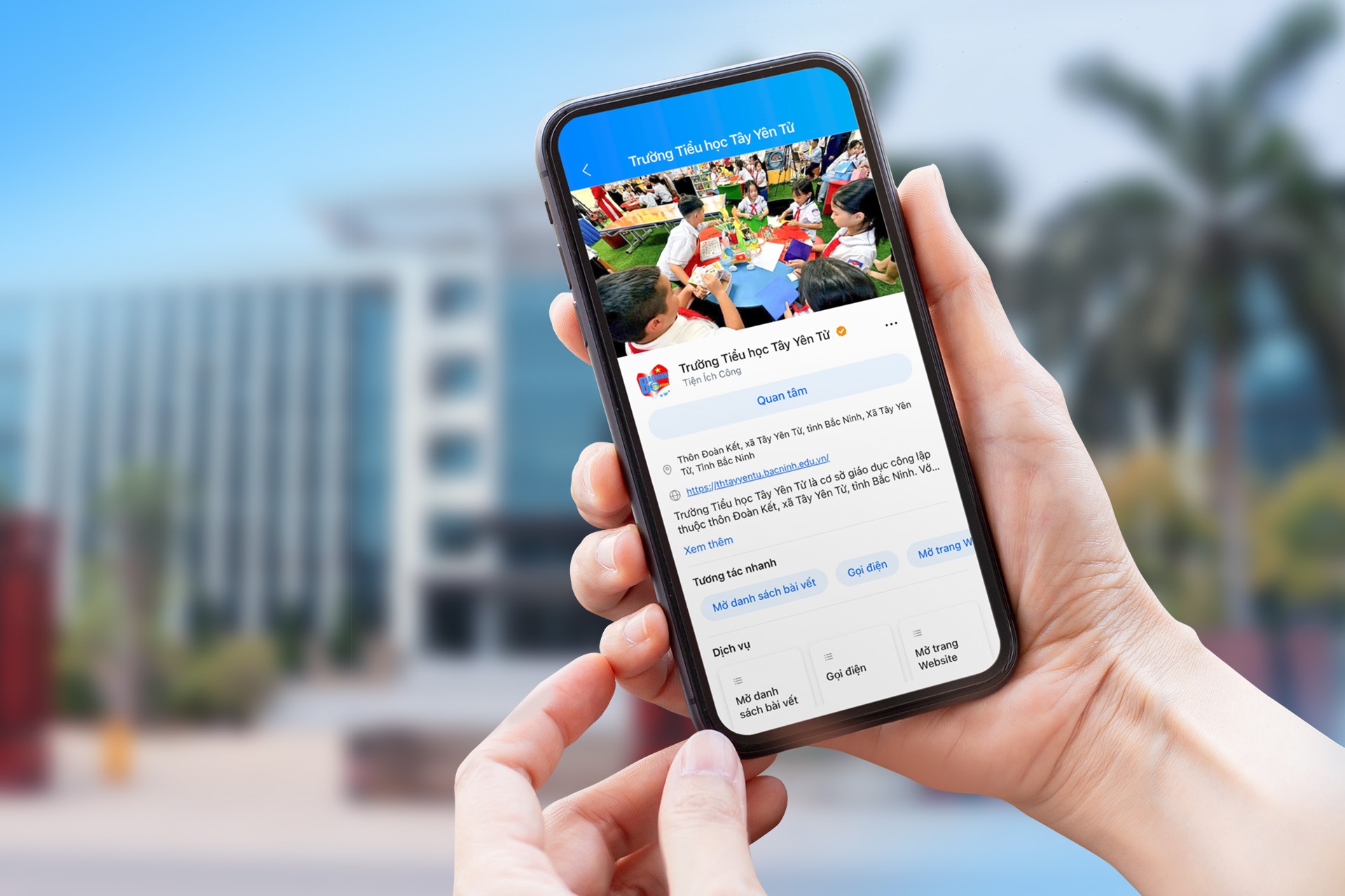 So hoa truong hoc - buoc chuyen minh cua nganh giao duc Bac Ninh hinh anh