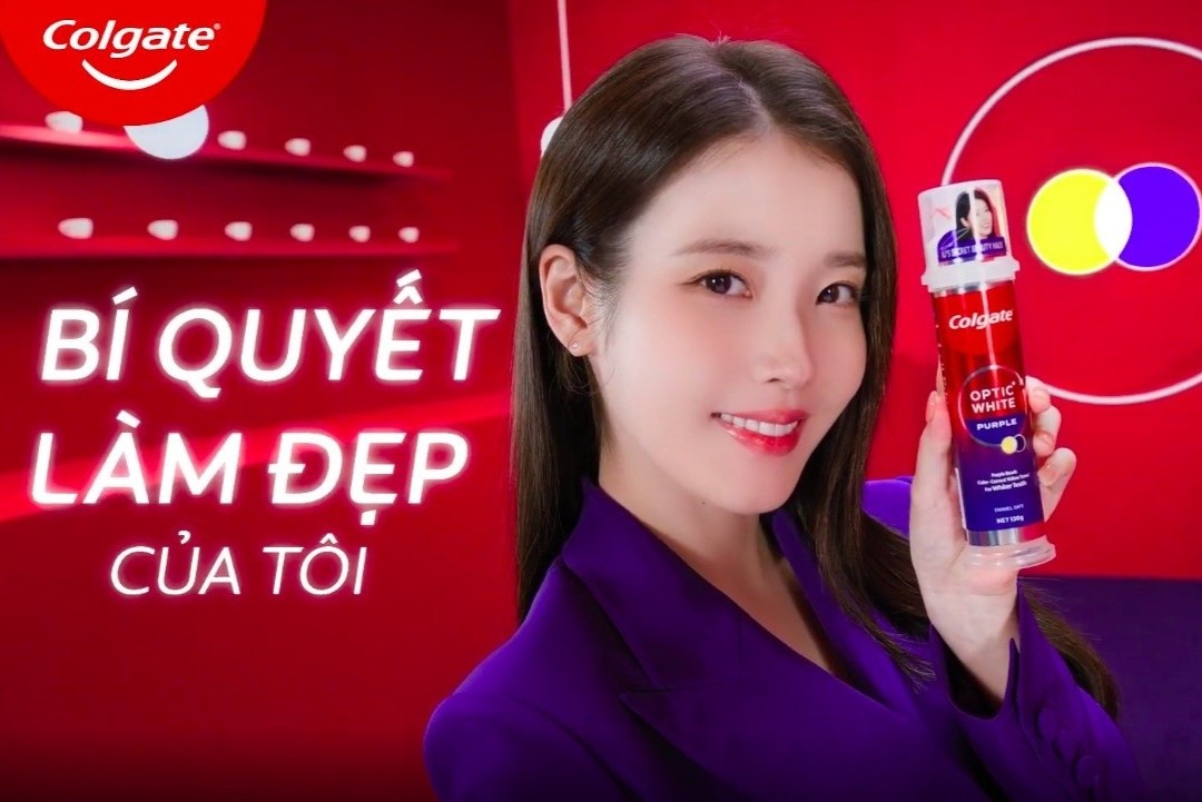 Colgate va IU tiep tuc ‘bat tay’ trong du an moi hinh anh