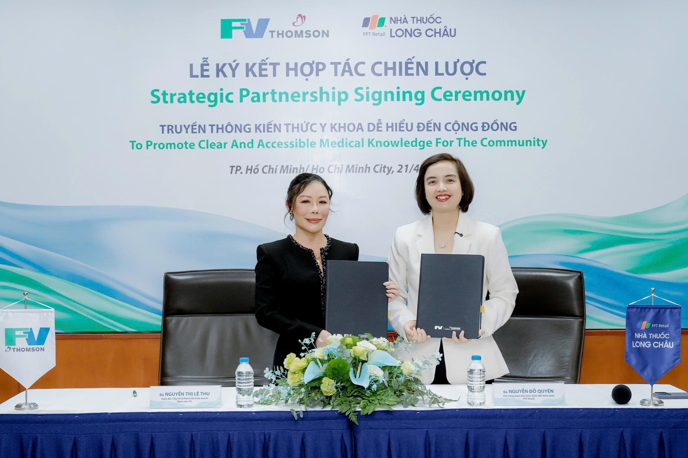 Long Chau hop tac Benh vien FV dua kien thuc y khoa den voi cong dong hinh anh