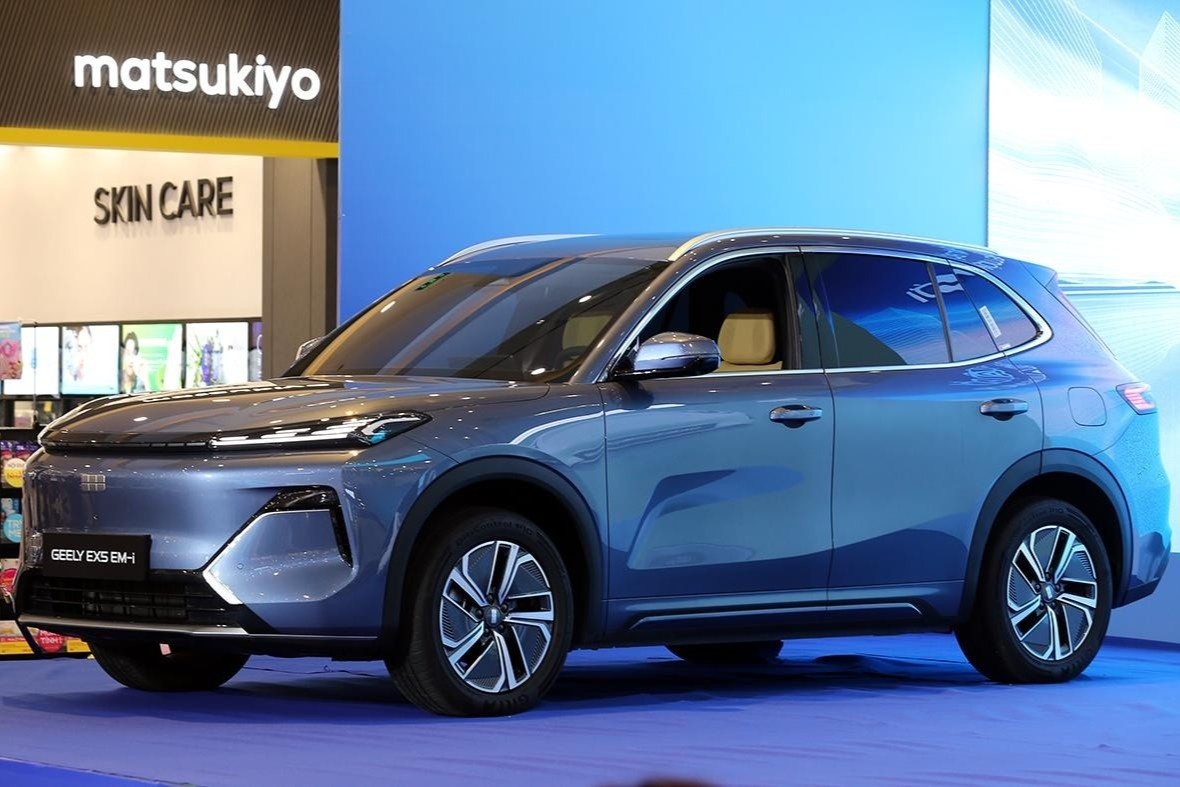 Geely EX5 EM-i phu hop dinh huong vung phat thai thap tai Viet Nam hinh anh