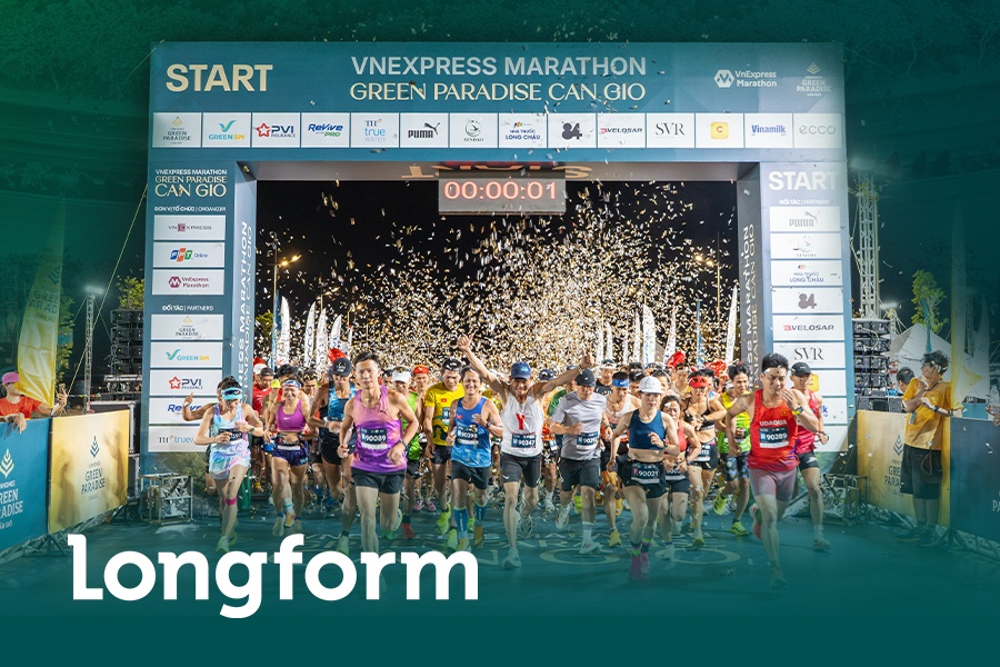 Tu giai marathon den du dia tang truong moi cua Can Gio hinh anh