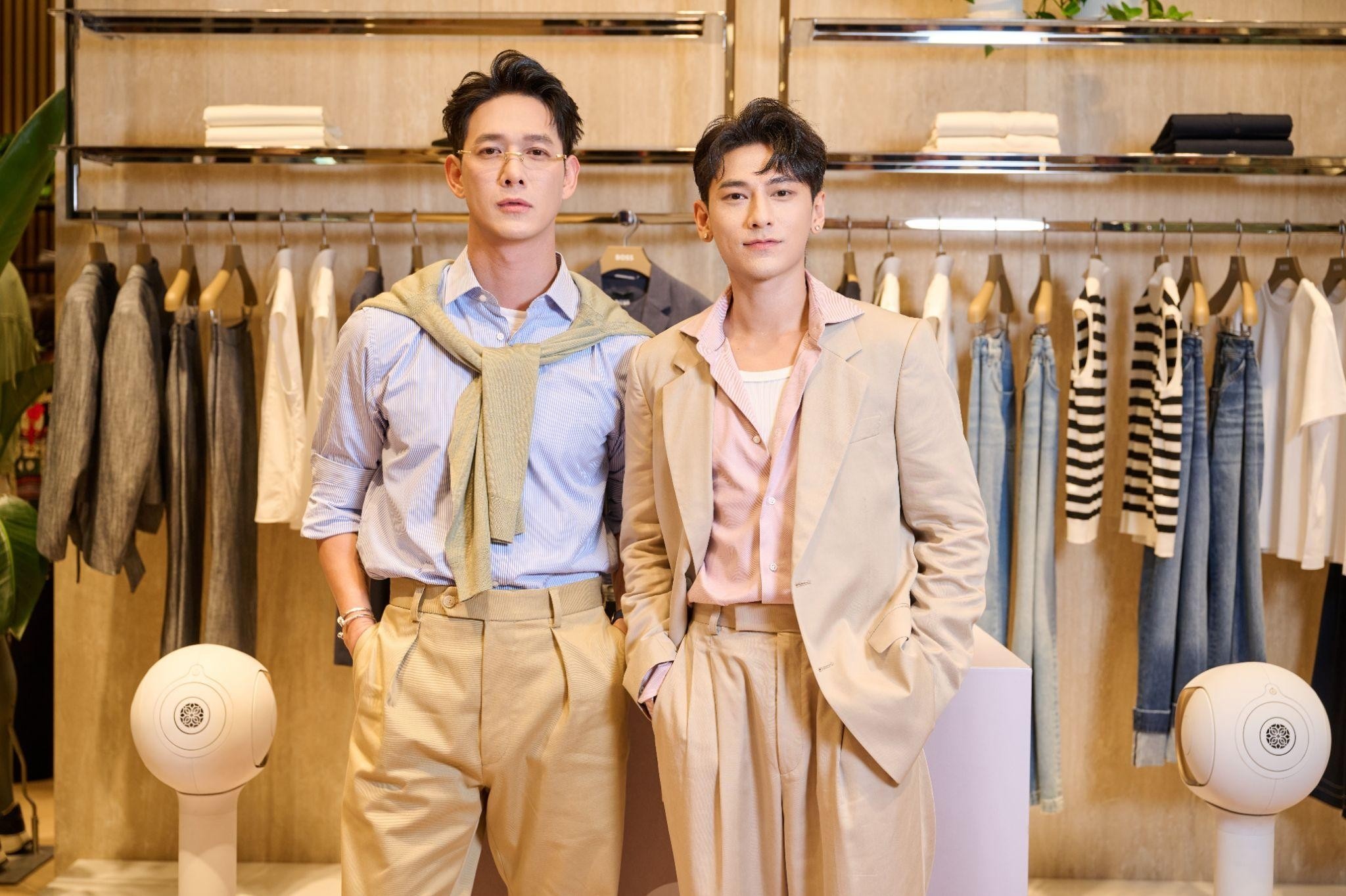 Dan sao toa sang trong su kien khai truong Boss Hanoi Centre hinh anh
