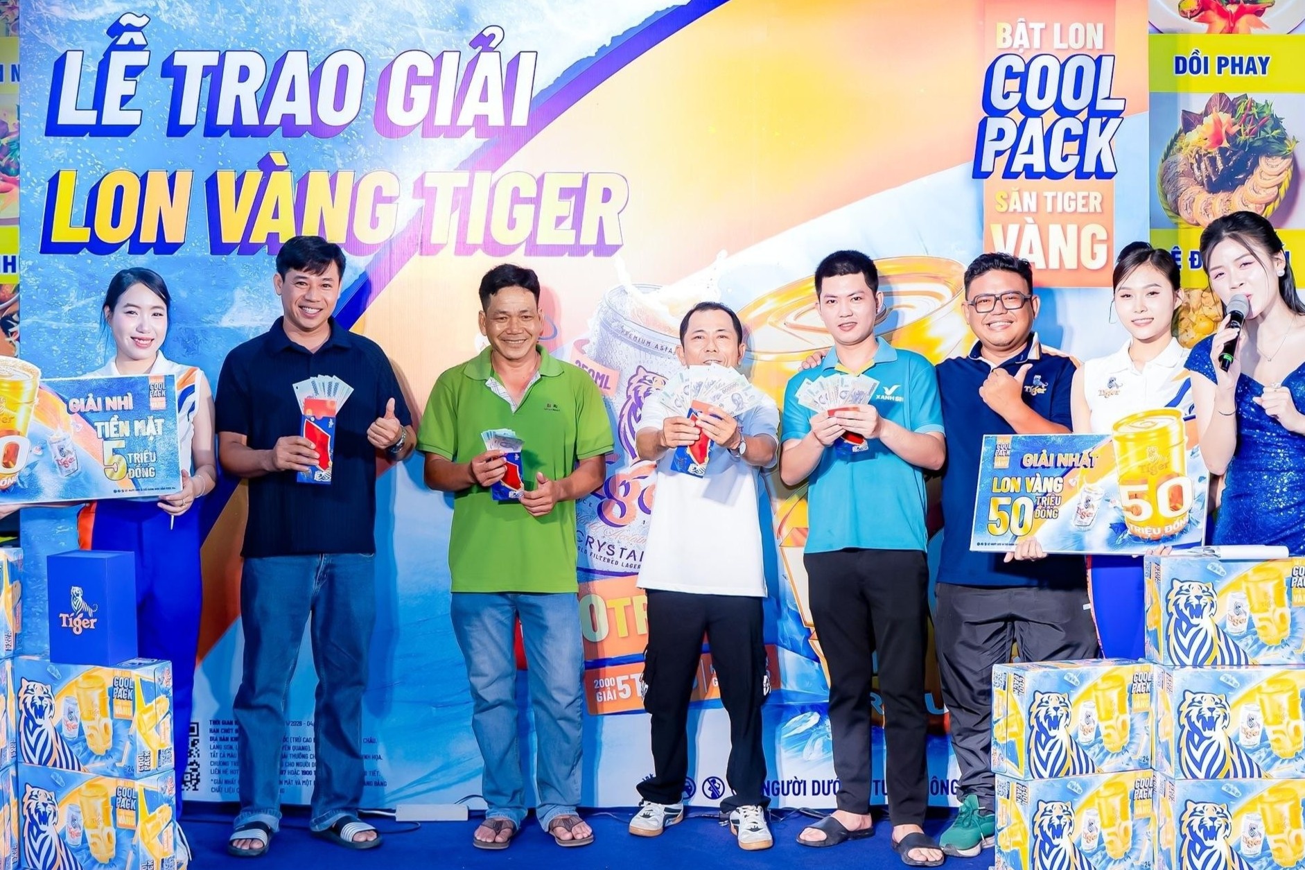 Tu Nam ra Bac, Tiger Crystal lan toa mua he sang khoai hinh anh