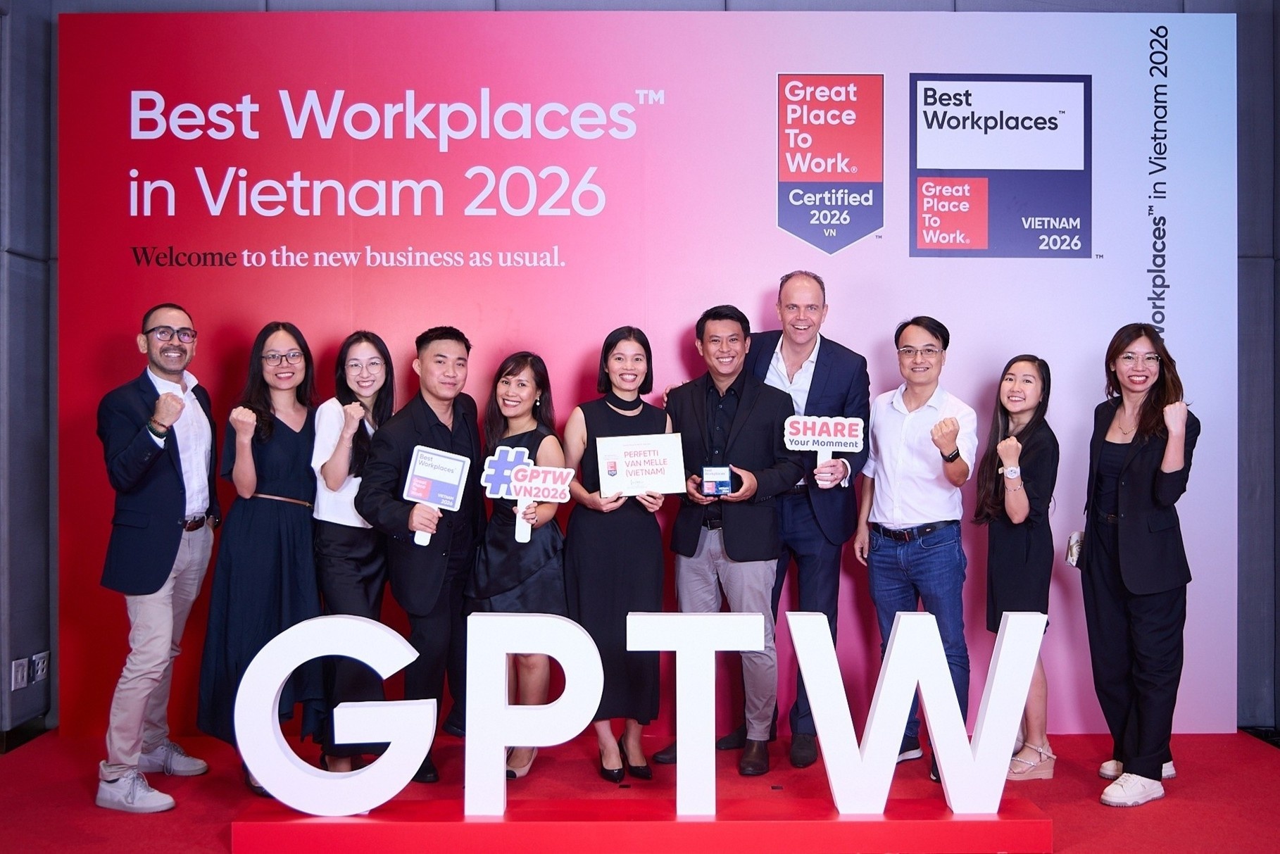 Perfetti Van Melle Viet Nam vao top 4 noi lam viec tot nhat VN 2026 hinh anh