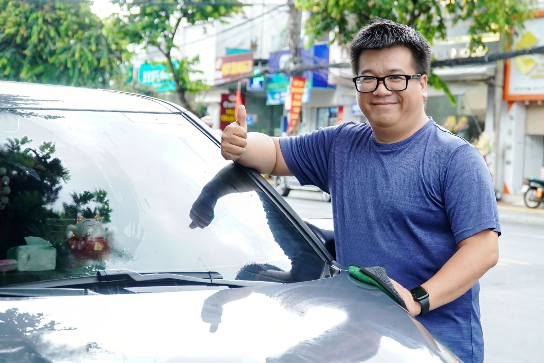 Chu VinFast VF 5 o Can Tho: 'Bai toan kinh te la ly do gan bo xe dien' hinh anh