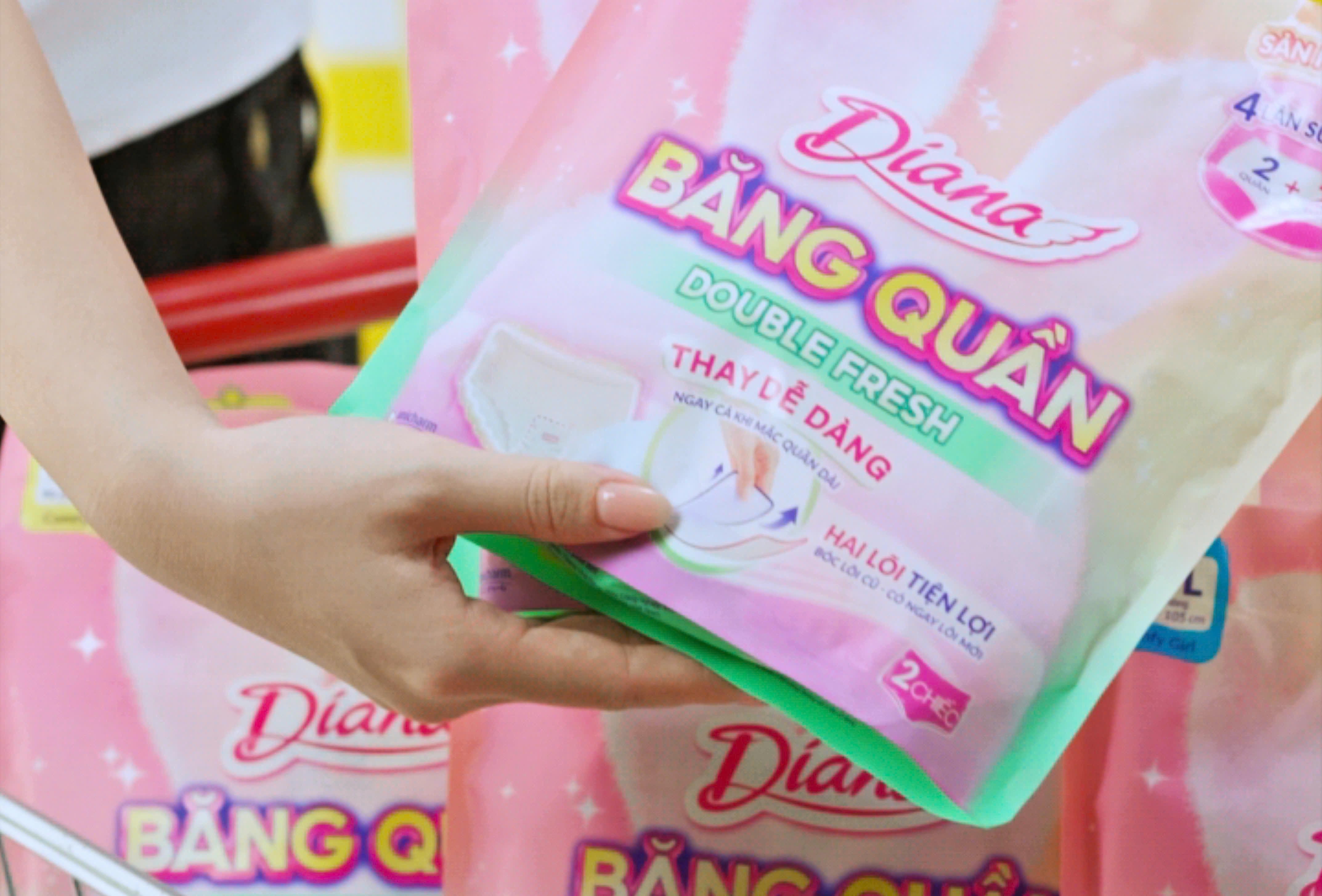 Trai nghiem Diana bang quan Double Fresh 2 loi dung cho ban ngay hinh anh