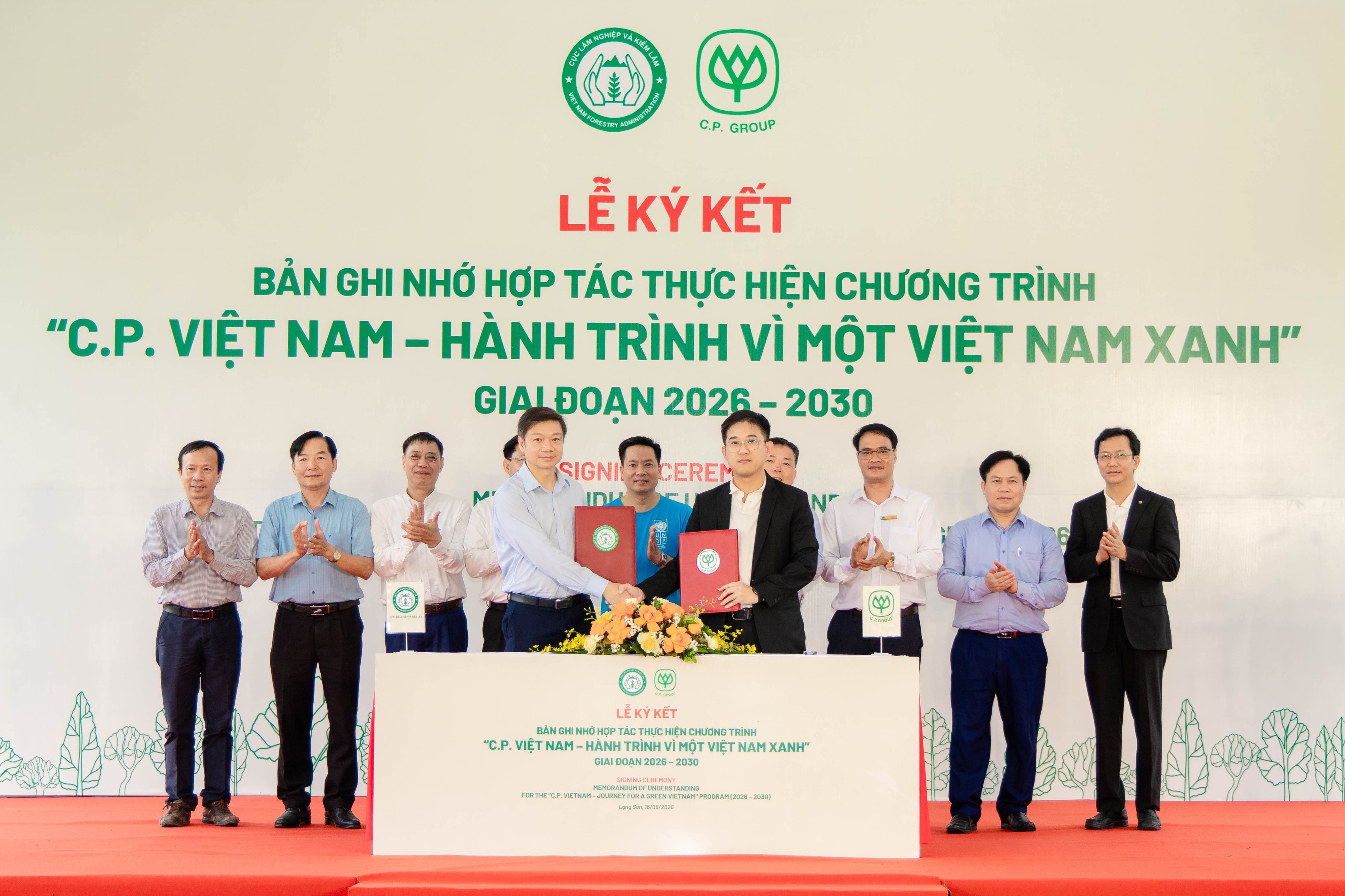 Them 1,5 trieu cay xanh trong chien luoc ben vung cua C.P. Viet Nam hinh anh