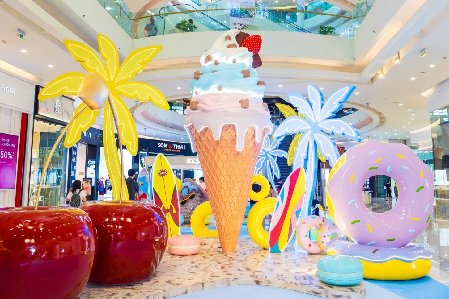 Khám phá không gian và chuỗi trải nghiệm hè sôi động tại Crescent Mall