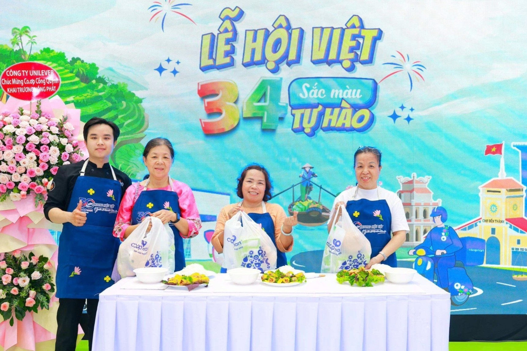 Saigon Co.op to chuc 'Le hoi Viet - 34 sac mau tu hao' hinh anh