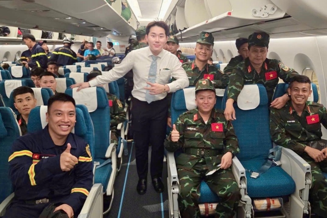 Khi khoang khách trở thành nơi chuẩn bị cho nhiệm vụ đặc biệt