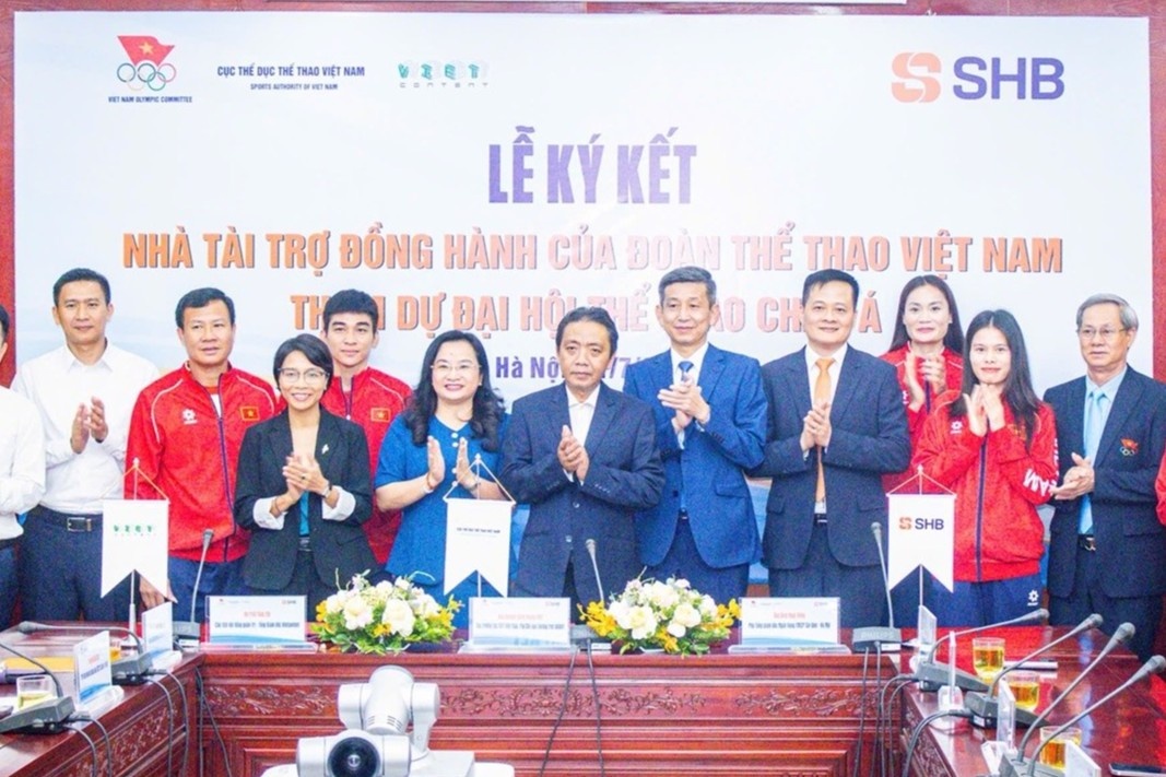SHB là nhà tài trợ đồng hành của Đoàn Thể thao Việt Nam tại ASIAD 2026