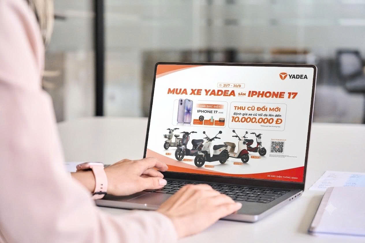 Xe m&aacute;y điện Yadea ảnh 2