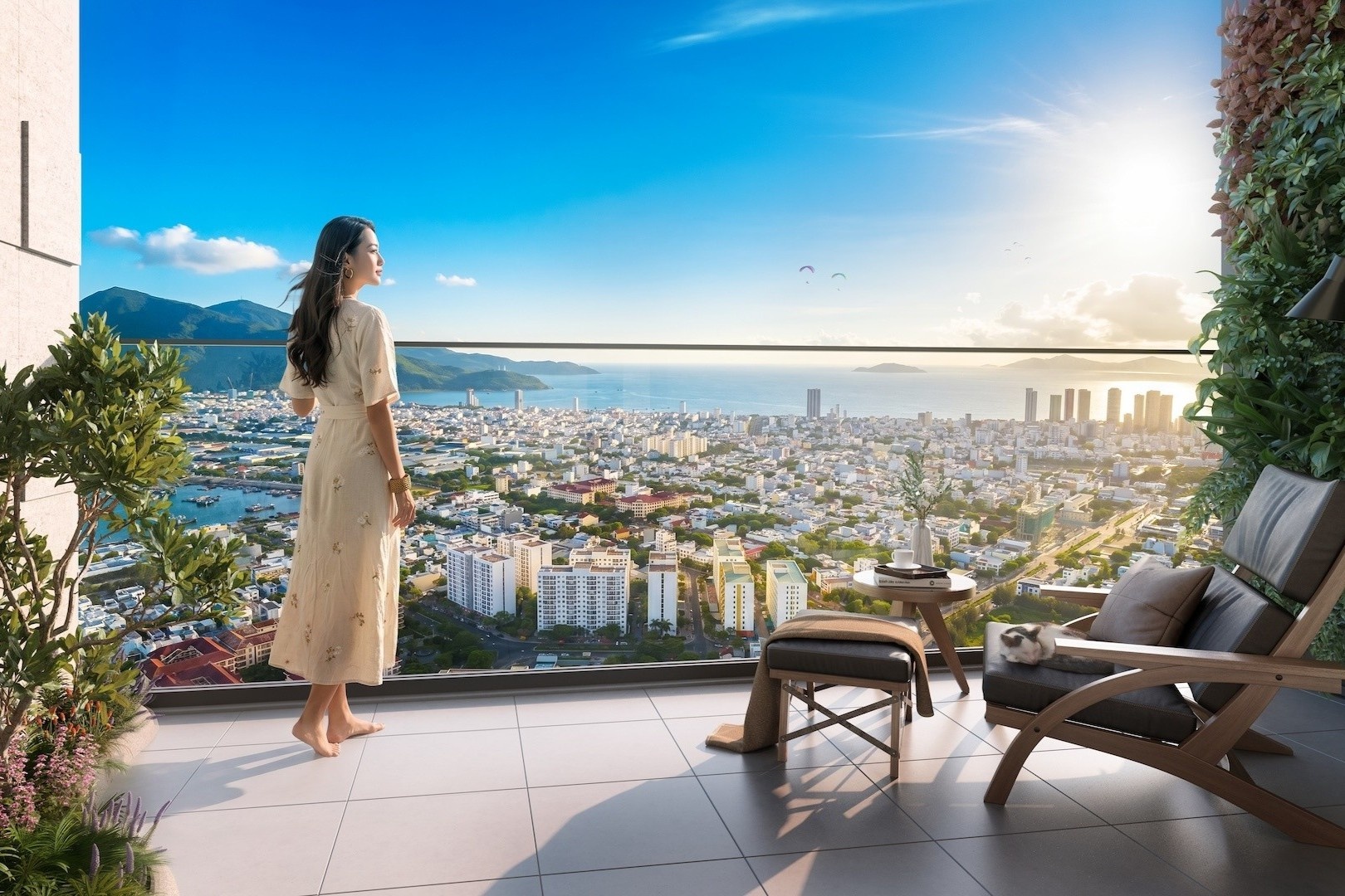 Penthouse nam trung tâm Đà Nẵng sở hữu view ngắm pháo hoa đặc sắc