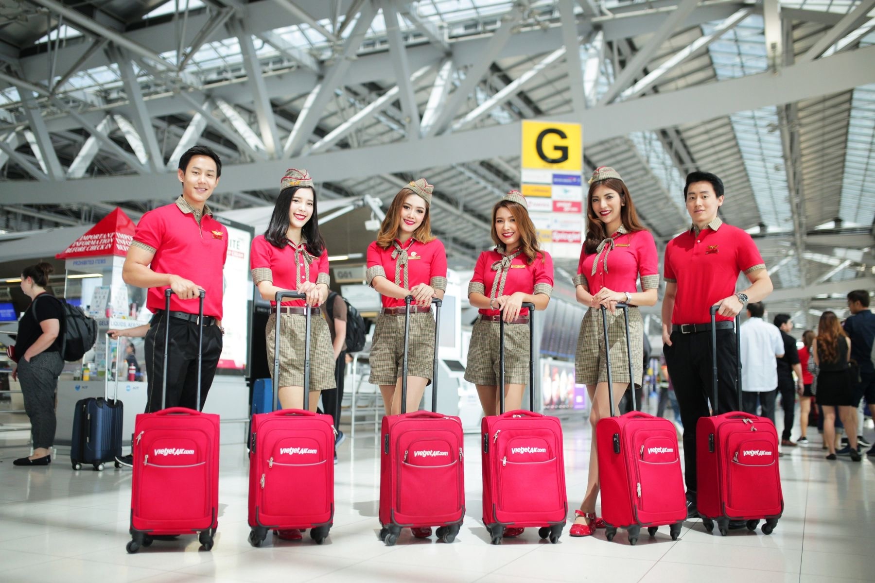 Đồng phục Vietjet ảnh 3 Đồng phục Vietjet ảnh 3
