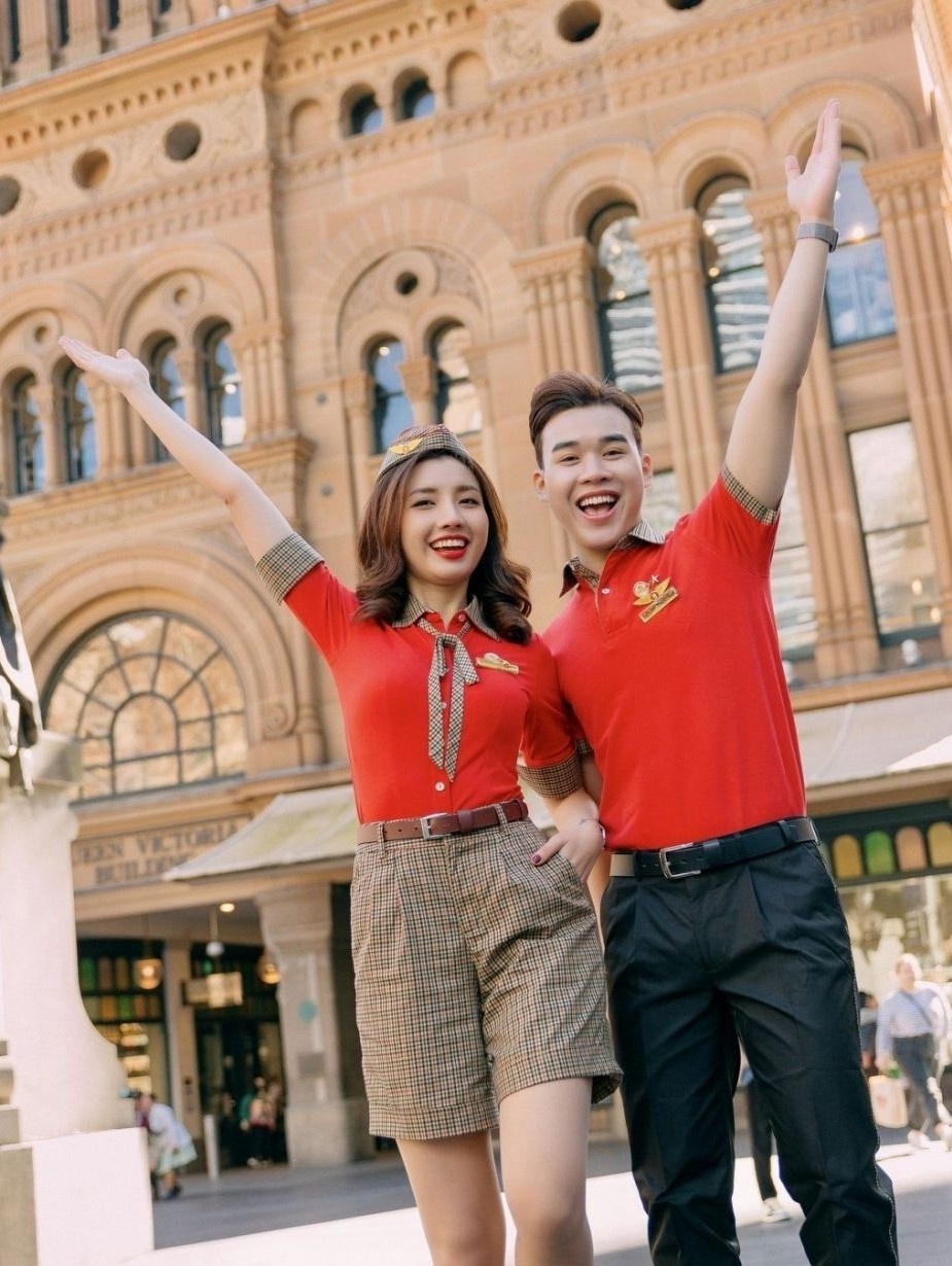 Đồng phục Vietjet ảnh 1 Đồng phục Vietjet ảnh 1