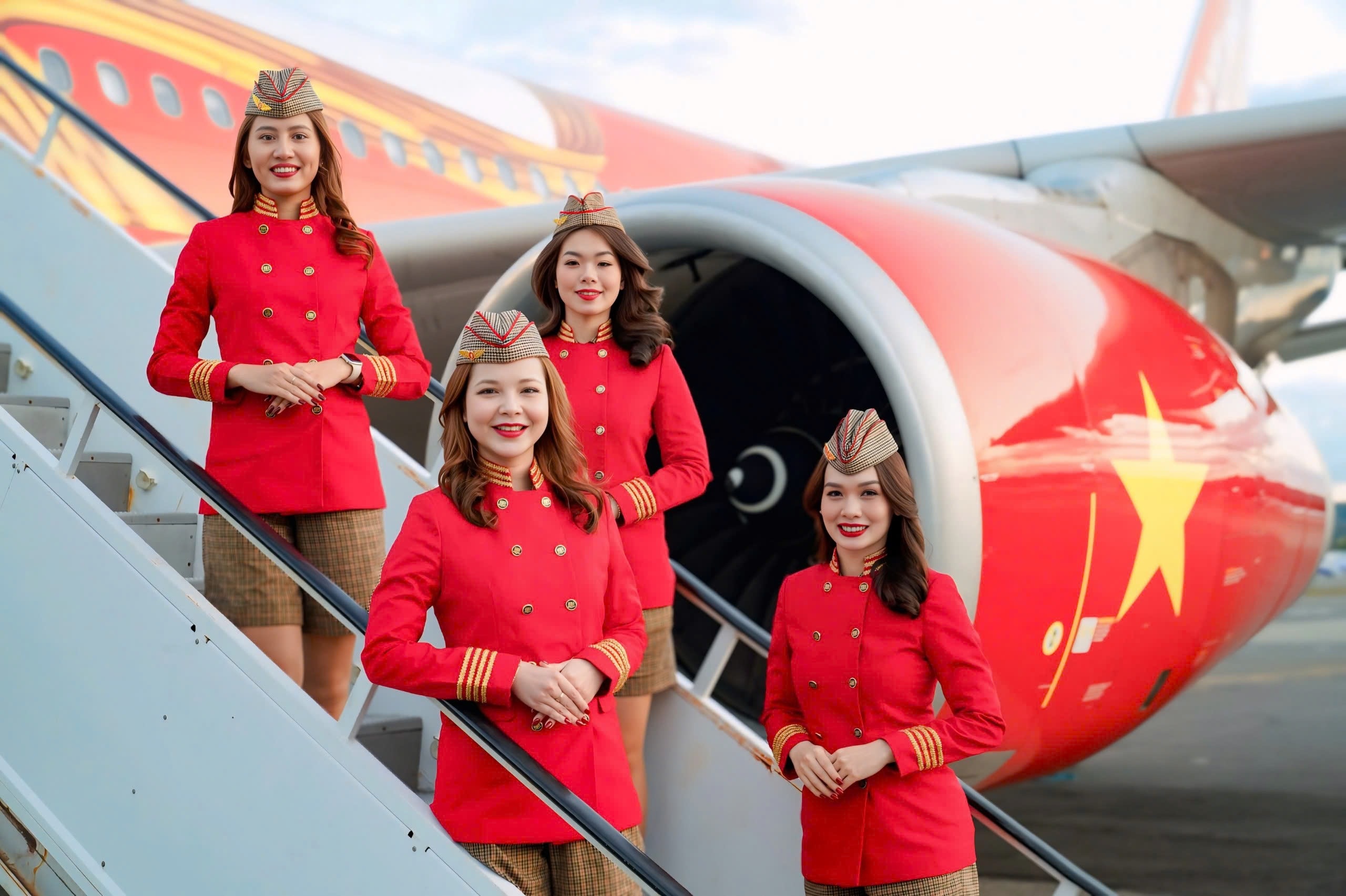 Đồng phục Vietjet ảnh 4 Đồng phục Vietjet ảnh 4